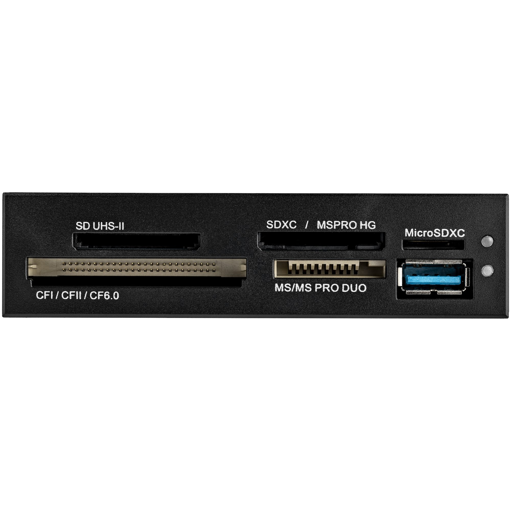 STARTECH.COM USB 3.0 interner Kartenleser mit UHS-II Unterstützung - SecureDigital/Micro SD/MemoryStick/CF Kartenlesegerät