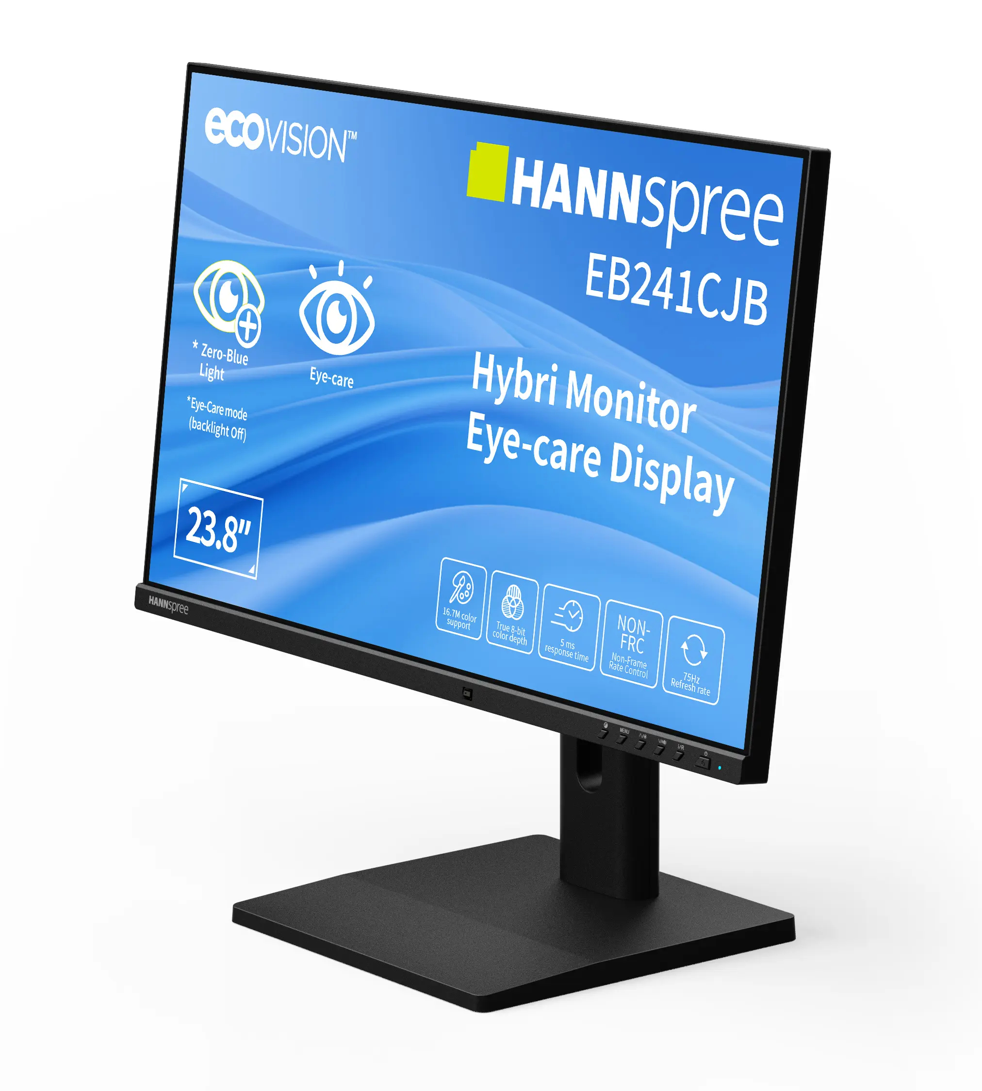 HANNSPREE EB241CJB 60,45cm 23,8Zoll 1920x1080 16:9 6ms HDMI DP USB (P)