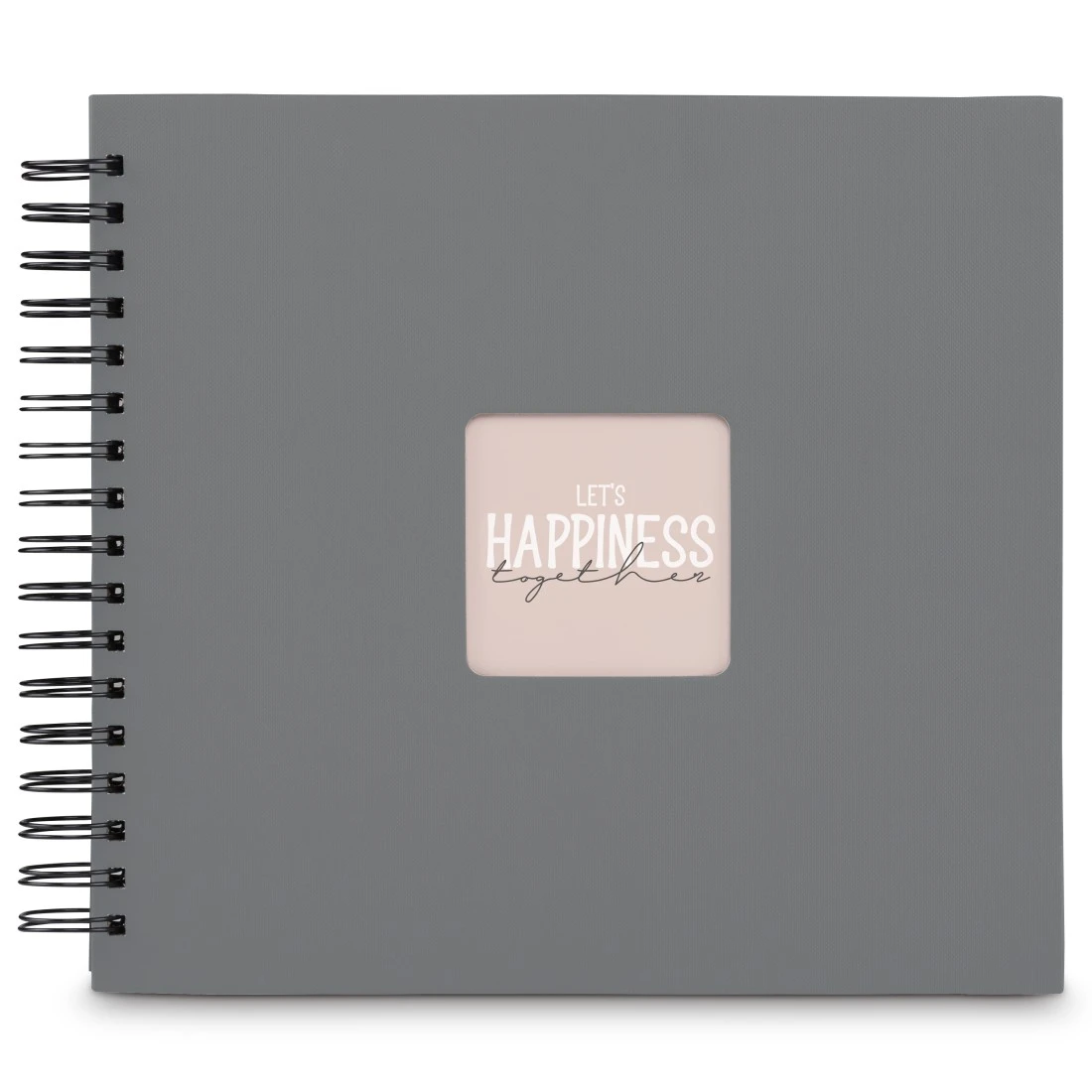 hama Fotoalbum Fine Art neutral 28,0 x 24,0 cm, 50 schwarze Seiten