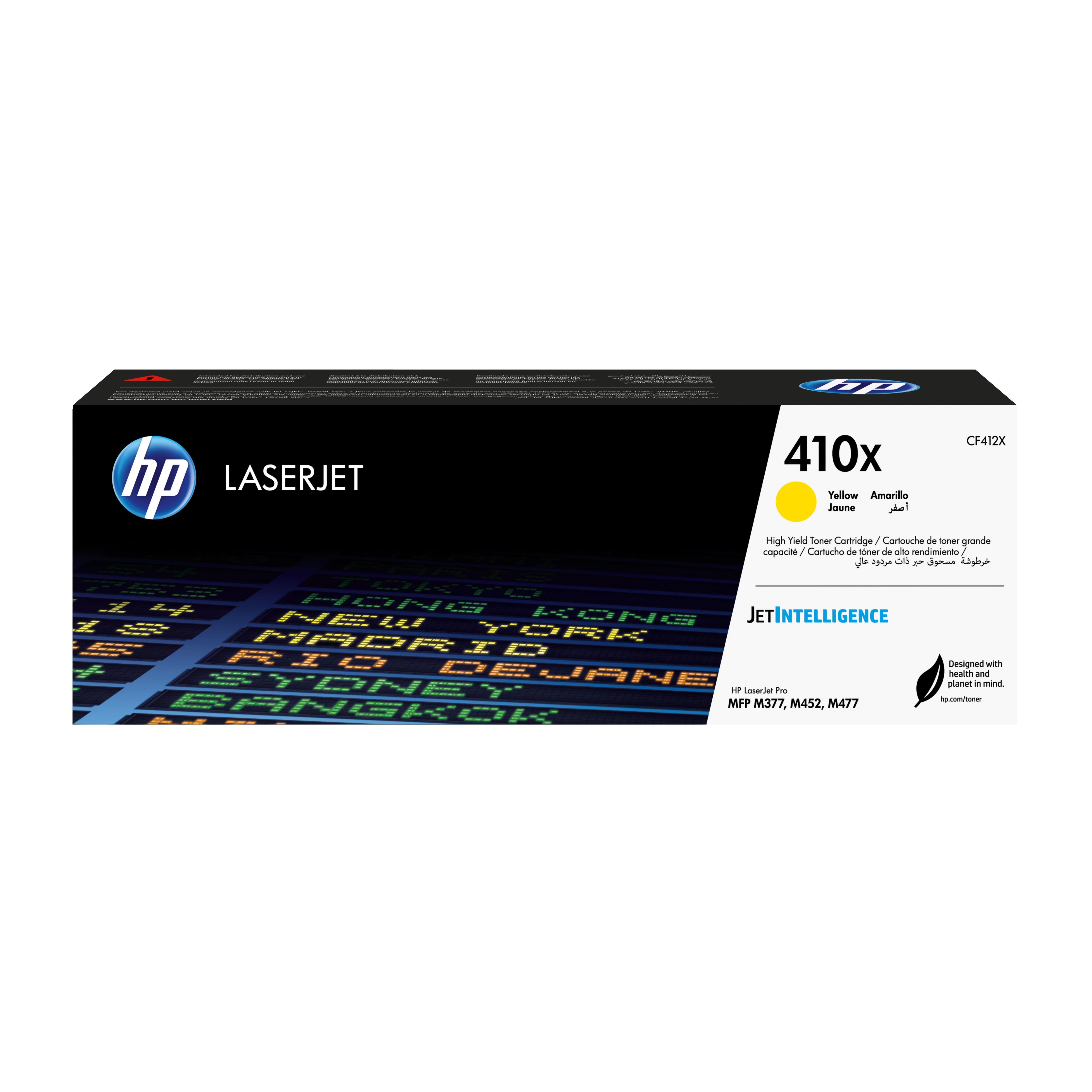 HP 410X Gelb LaserJet Tonerpatrone