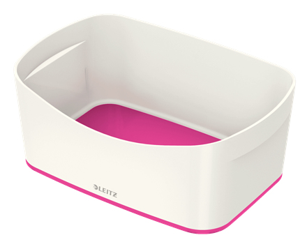 LEITZ MyBox Aufbewahrungsbox 3,0 l perlweiß/pink 24,6 x 16,0 x 9,8 cm, 1 St.