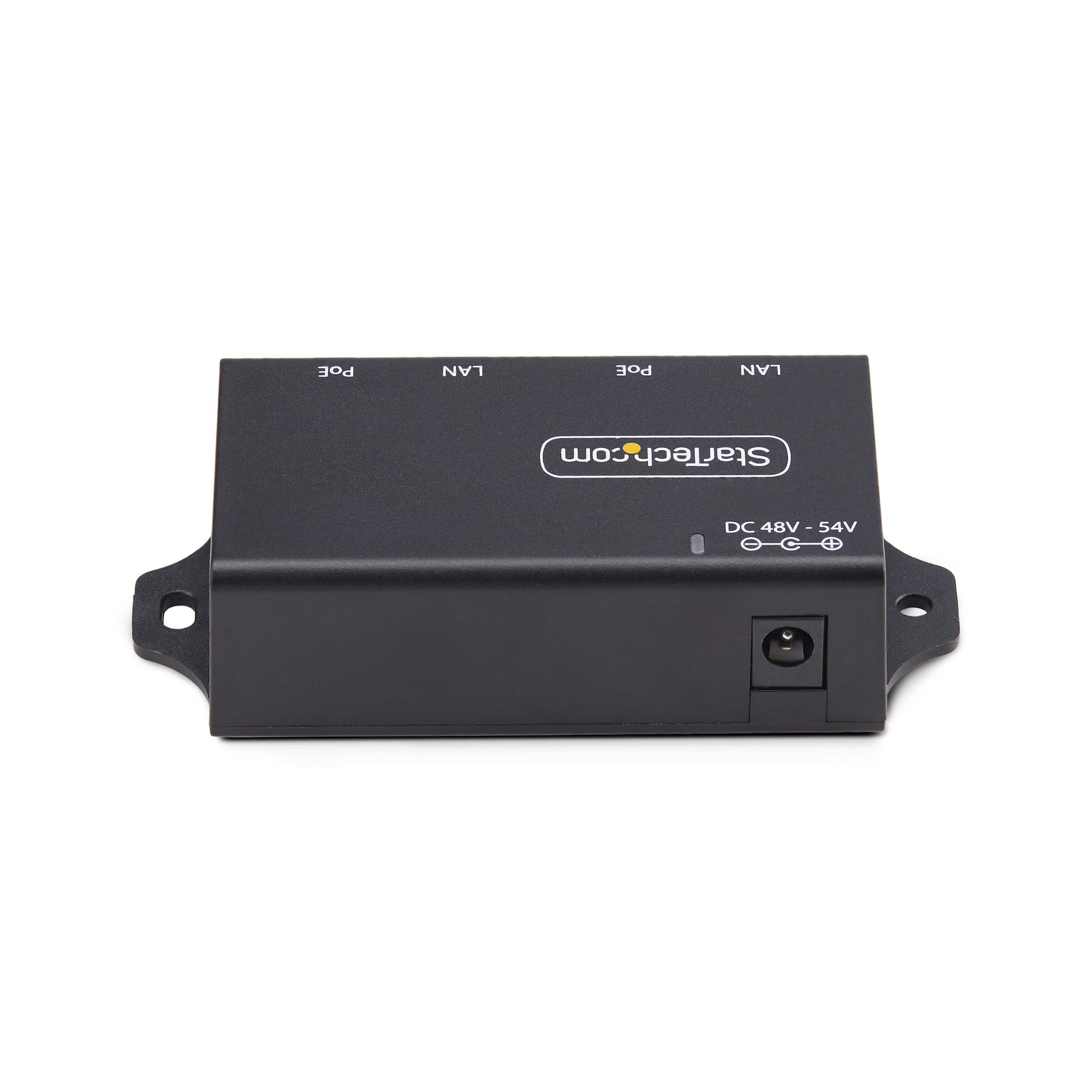 2-PORT GIGABIT POE INJECTOR 802.3AF/AT 10M/100M/1000M
