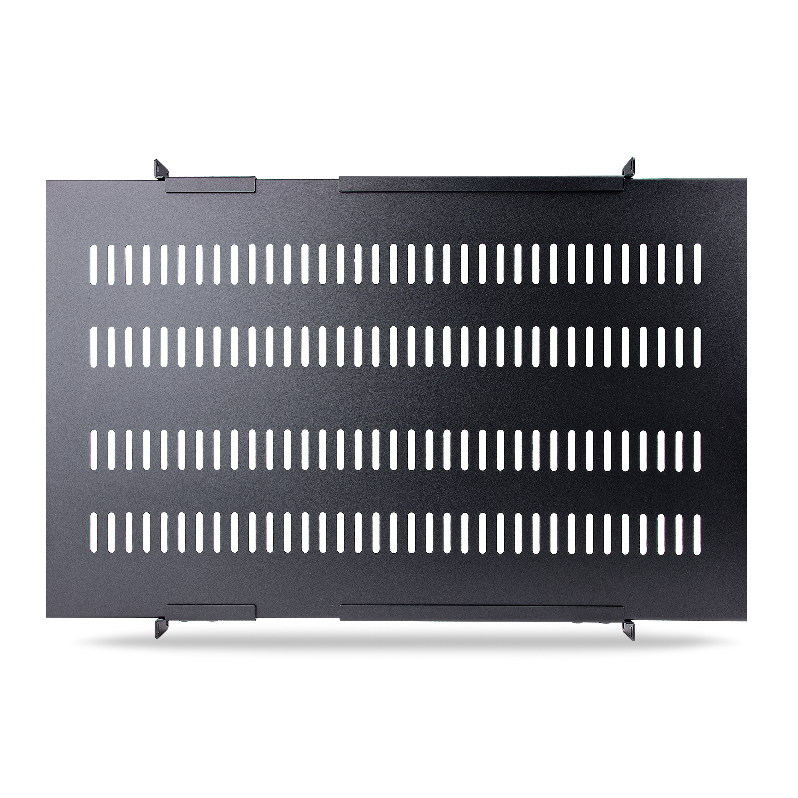 STARTECH.COM 1 HE verstellbarer Schwerlast Fachboden für Server Rack/ Schrank bis 113 Kg - Fachboden Serverschrank 1HE belüftet