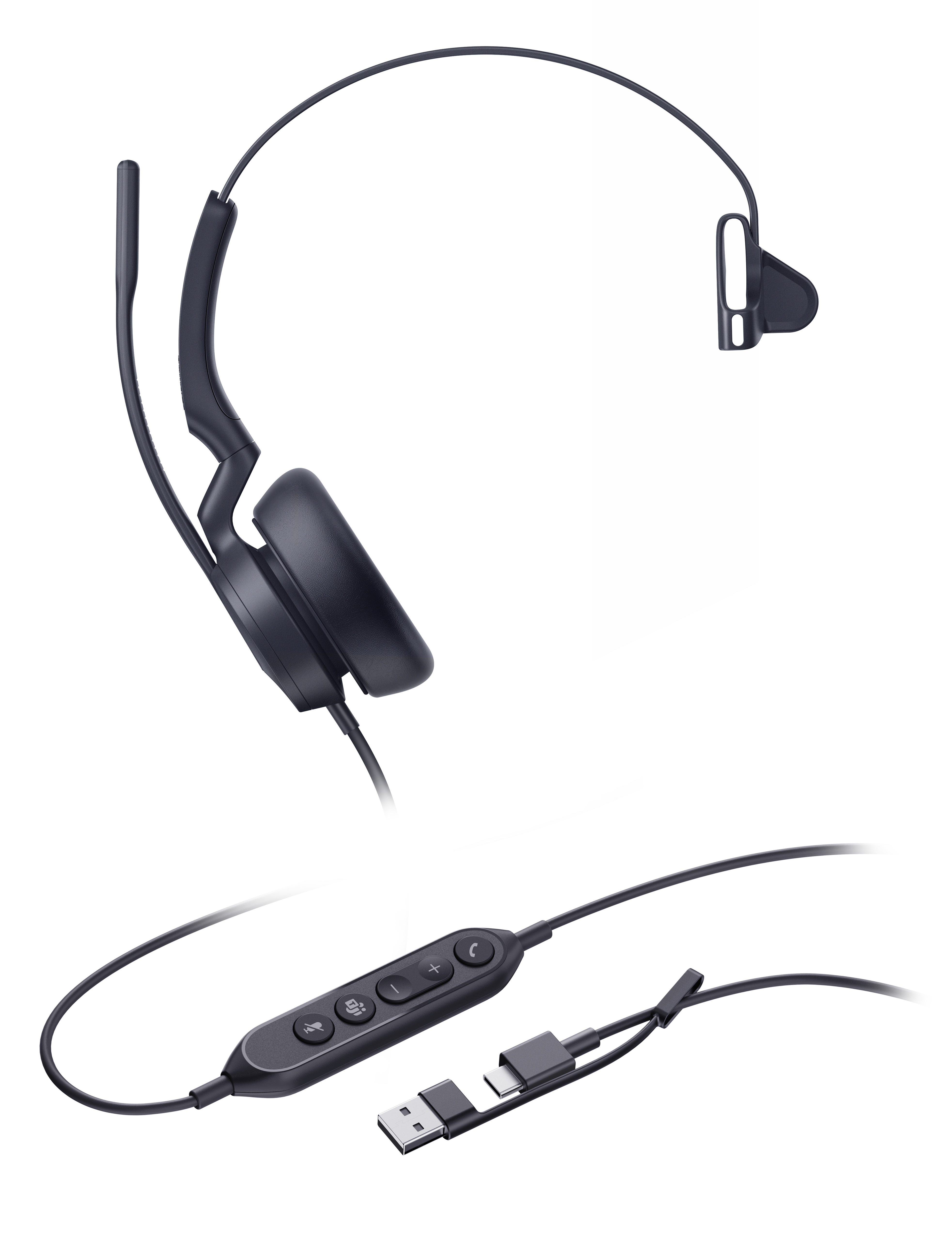 Yealink UH46 Mono Teams USB-C/A Headset