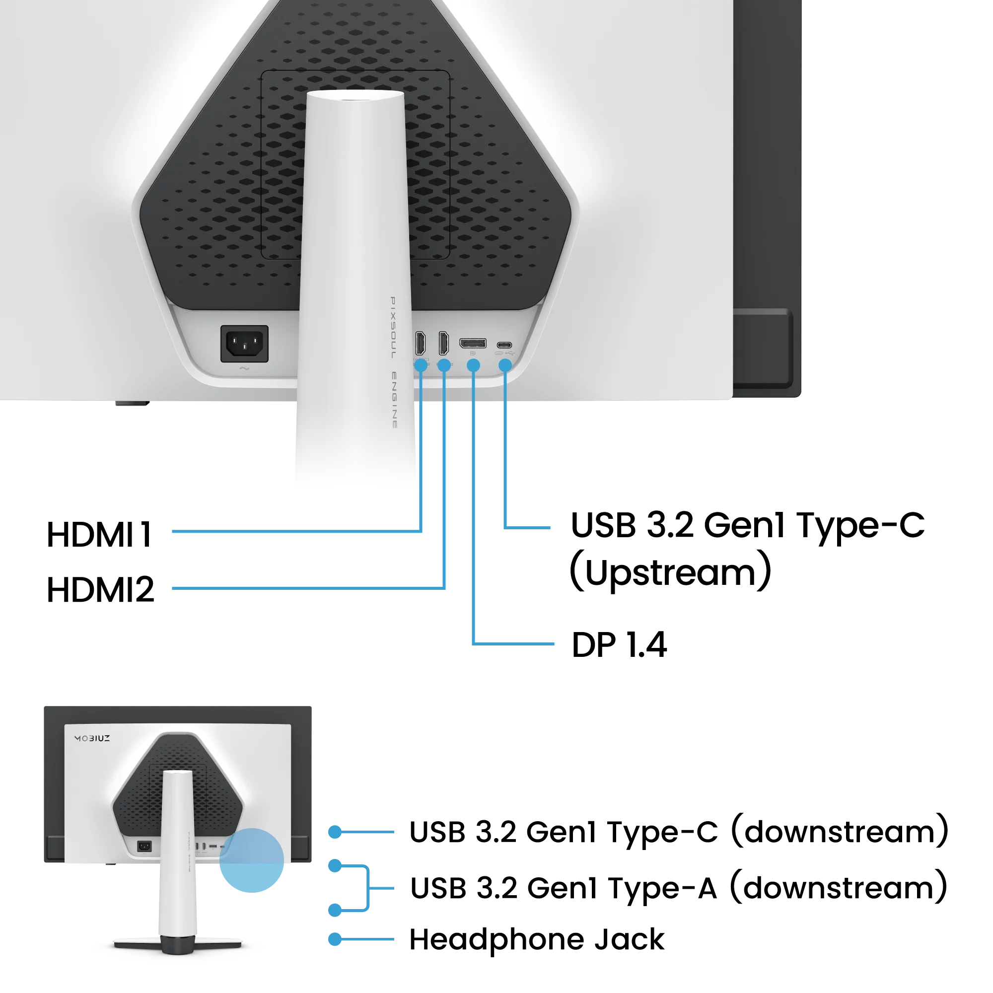 MOBIUZ EX271QZ, Gaming-Monitor