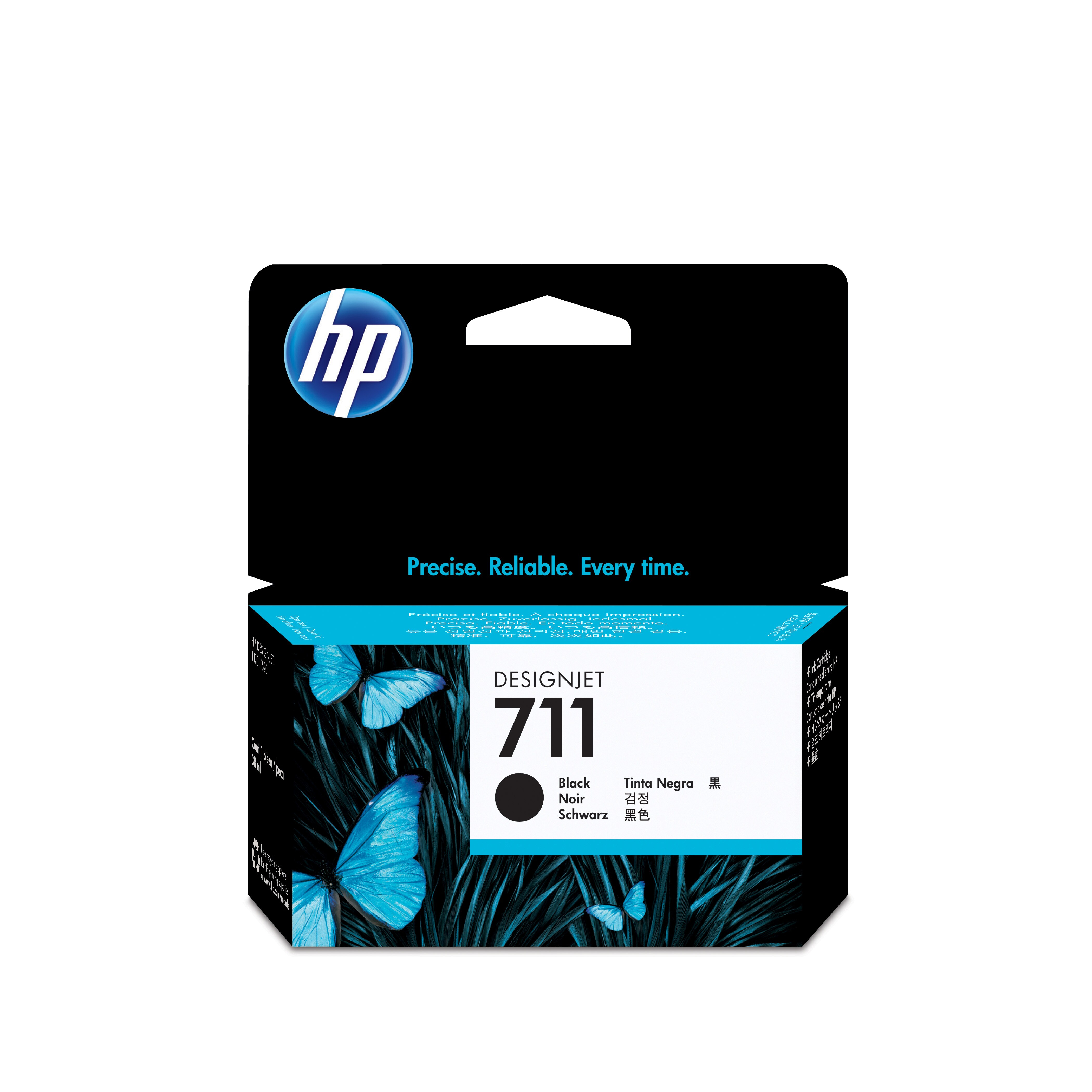 HP 711(CZ129A) schwarz Druckerpatrone