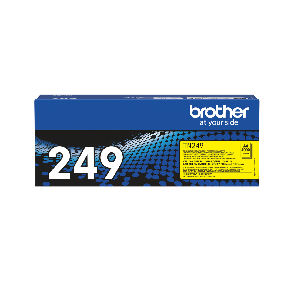 TN249Y TONER FCL COLOR LASER TONER