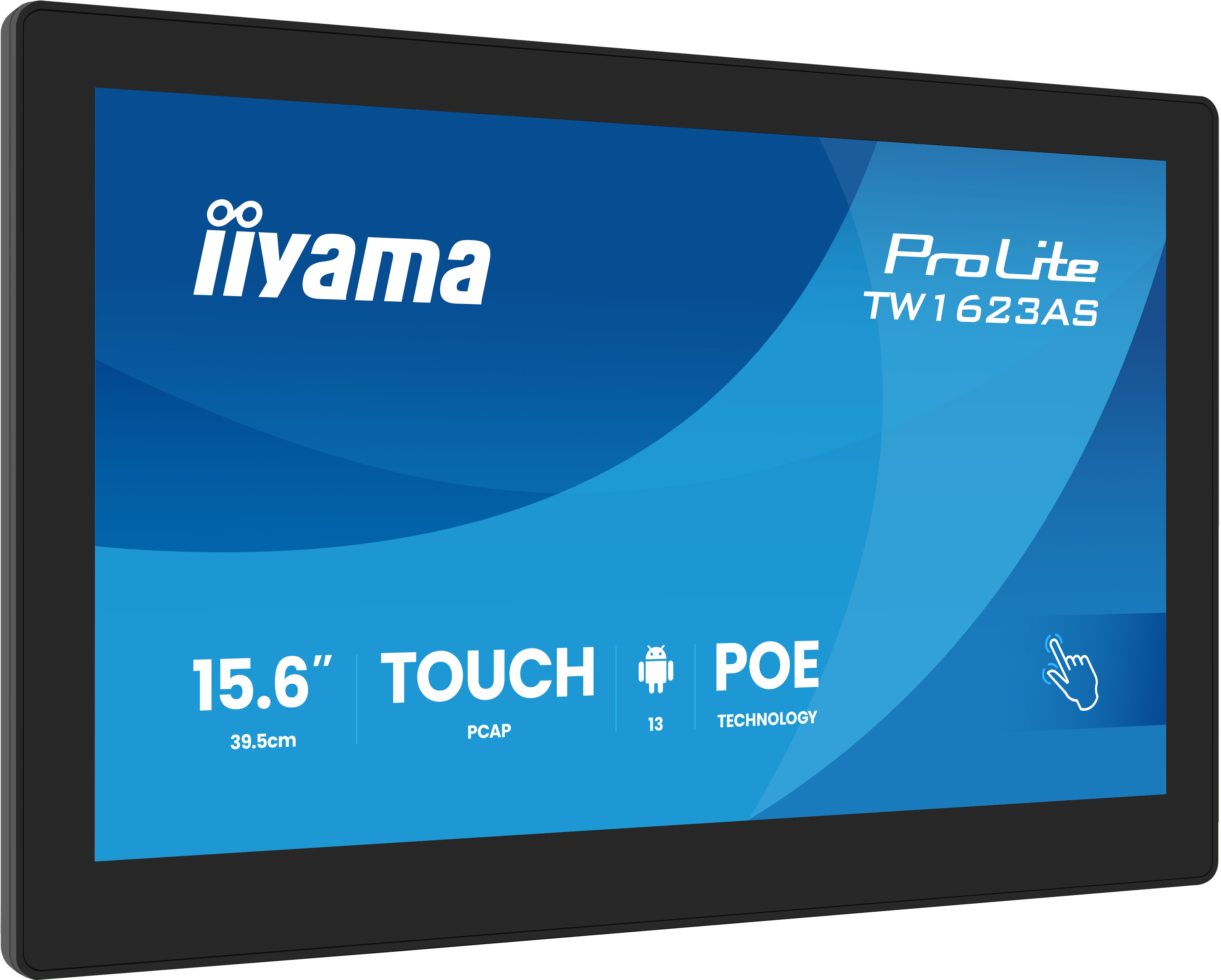 TW1623AS-B3P 15.6IN ANDROID OS 30MS 16:9 1000:1 HDMI/USB