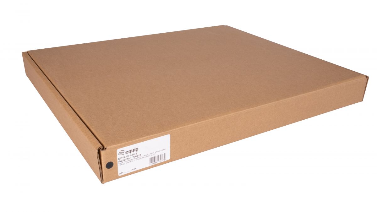 Equip 19 Fachboden fest für Serverschränke 40cm 1U schwarz