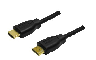 Logilink HDMI-Kabel Ethernet A -> A St/St 1.00m sw