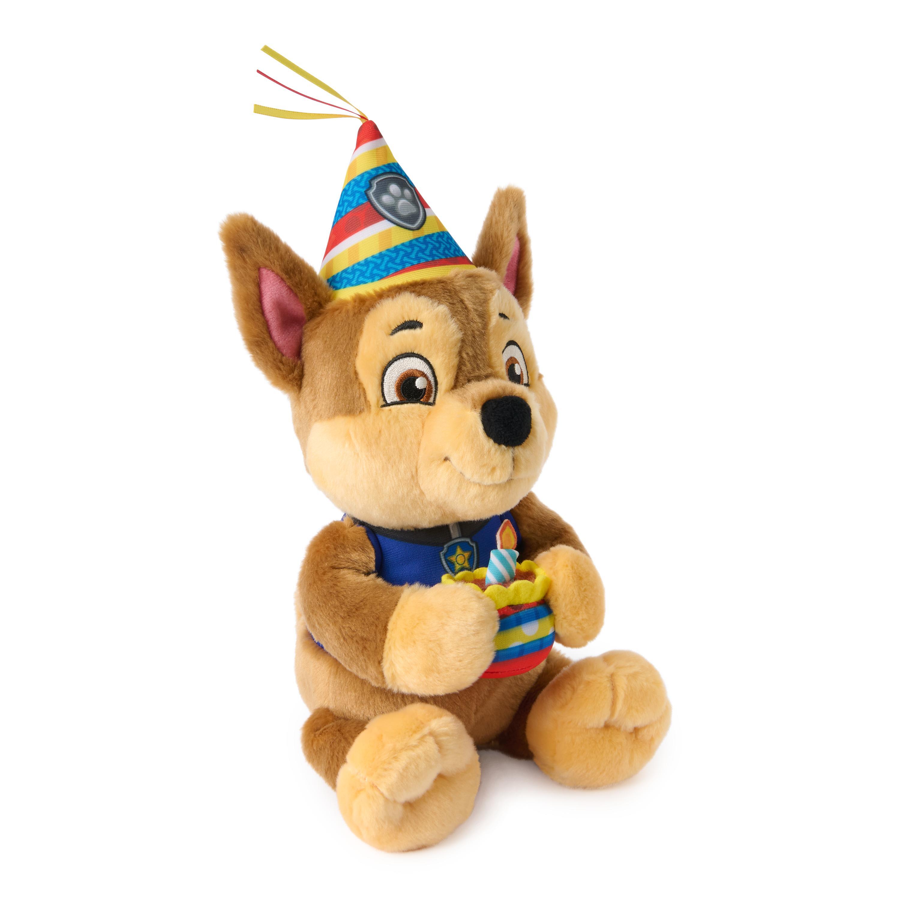 GUND - PAW Patrol Chase Gerburtstagsplüsch, Kuscheltier