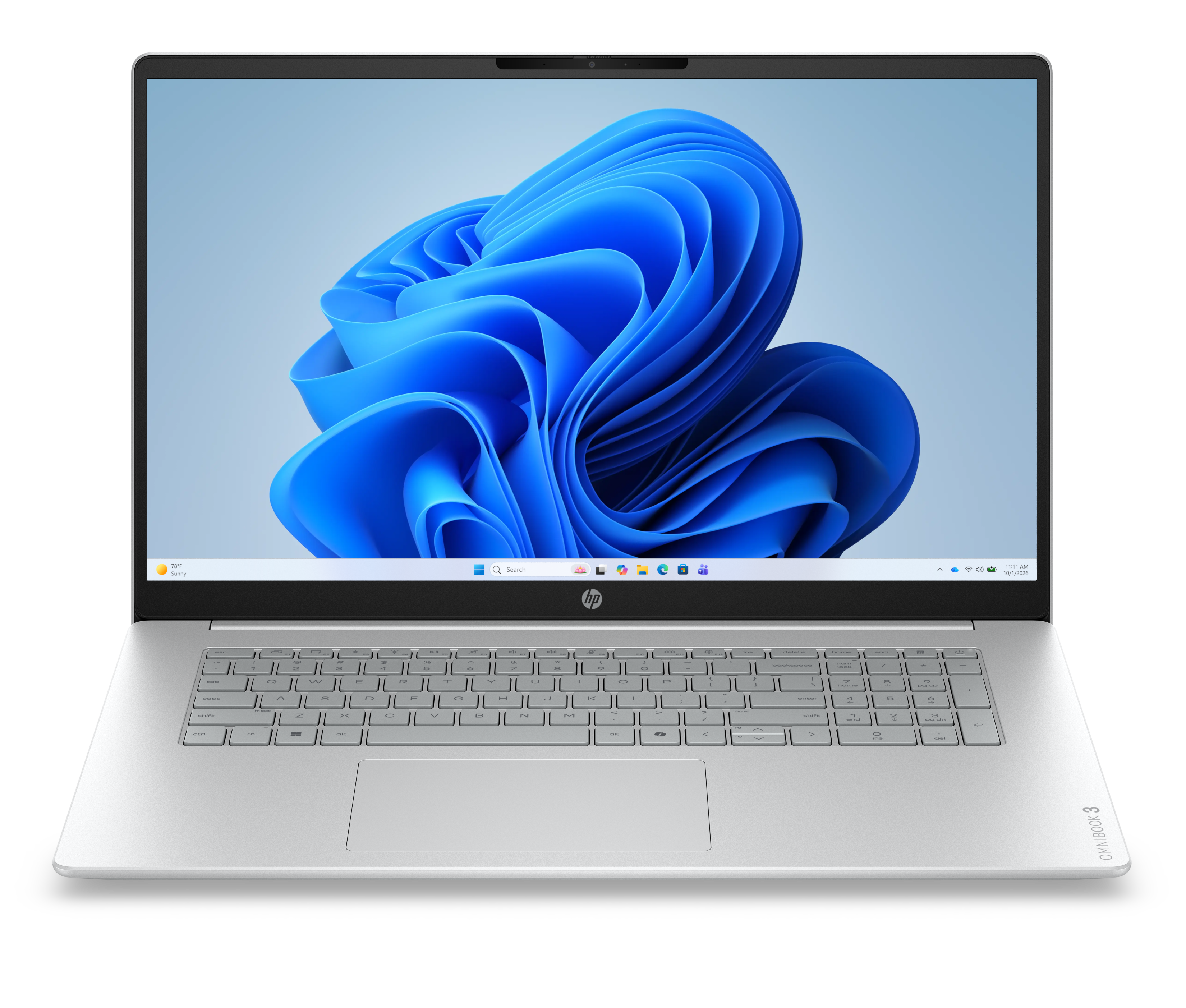 HP OmniBook 3 17-dp0053ng Laptop 43,9 cm (17,3 Zoll), 16 GB RAM, 1 TB SSD, AMD Ryzen 5 40