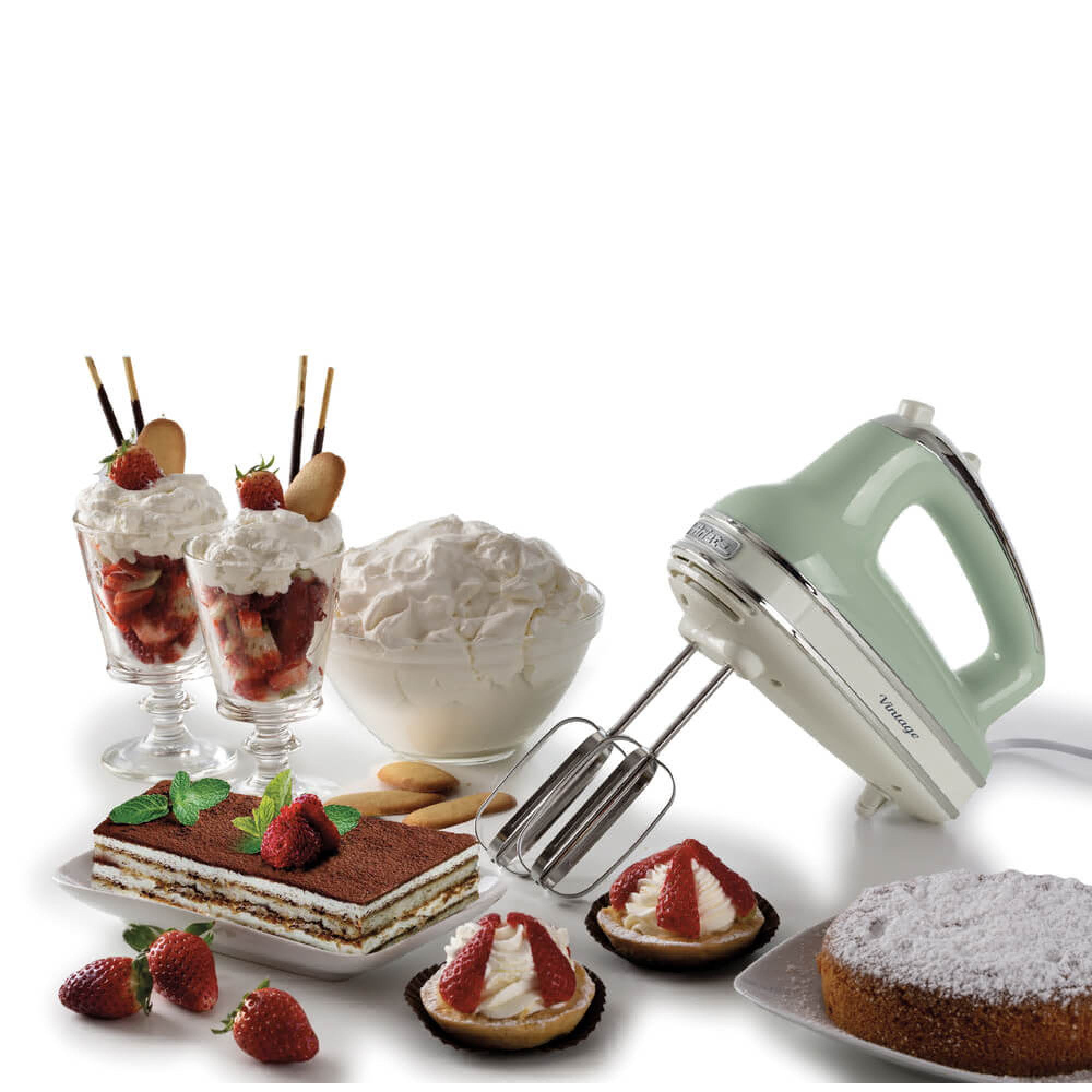 Handmixer Vintage Green 1548GR