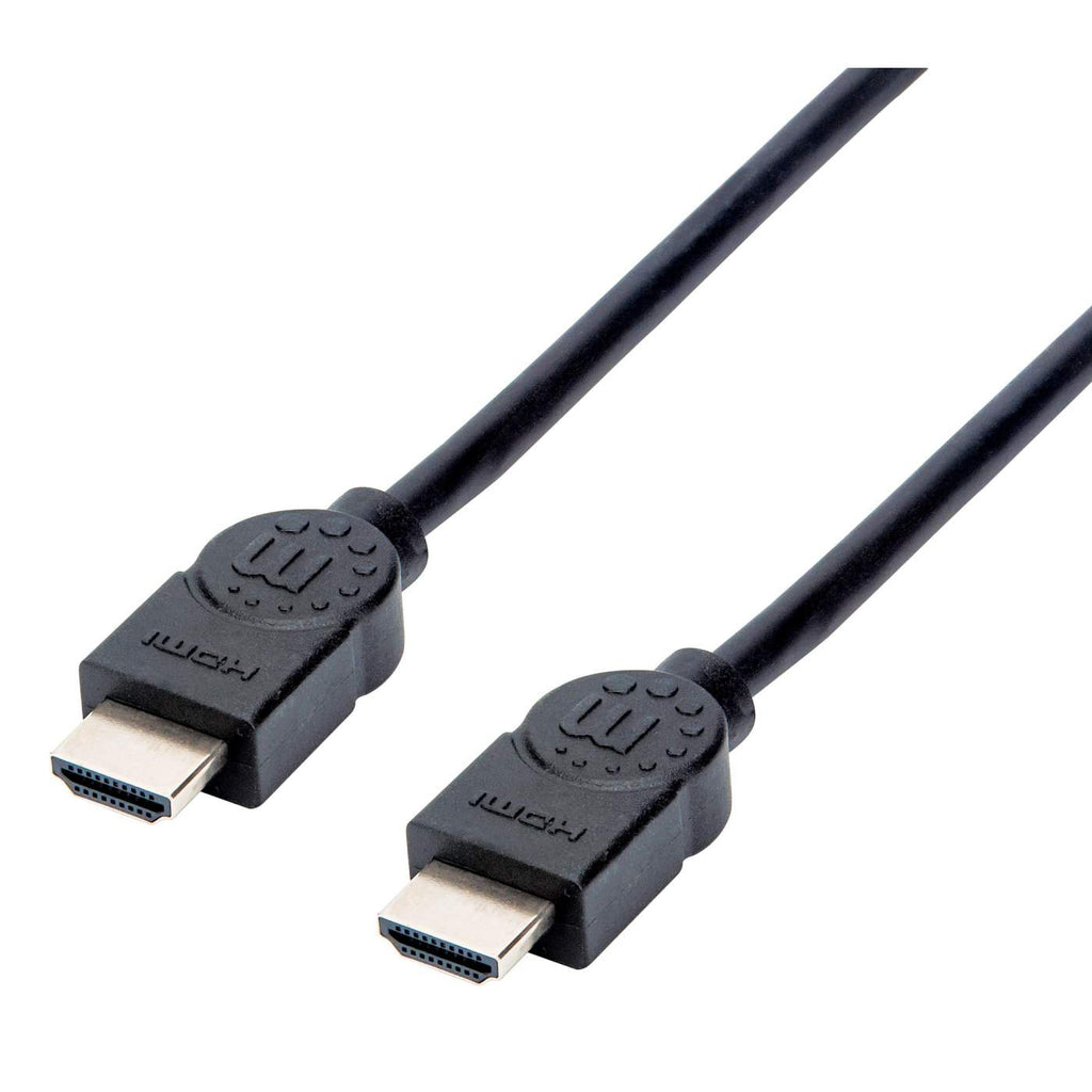 MANHATTAN HDMI-Kabel High Speed A -> A St/St 1.00m geschirm
