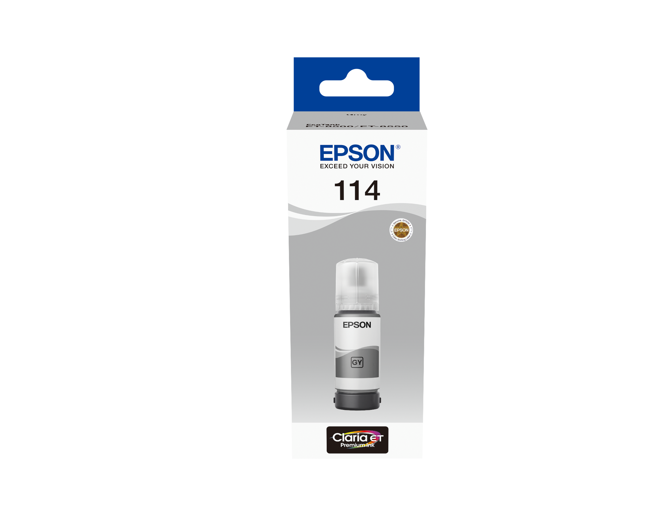 EPSON 114/T07B5 grau Tintenflasche