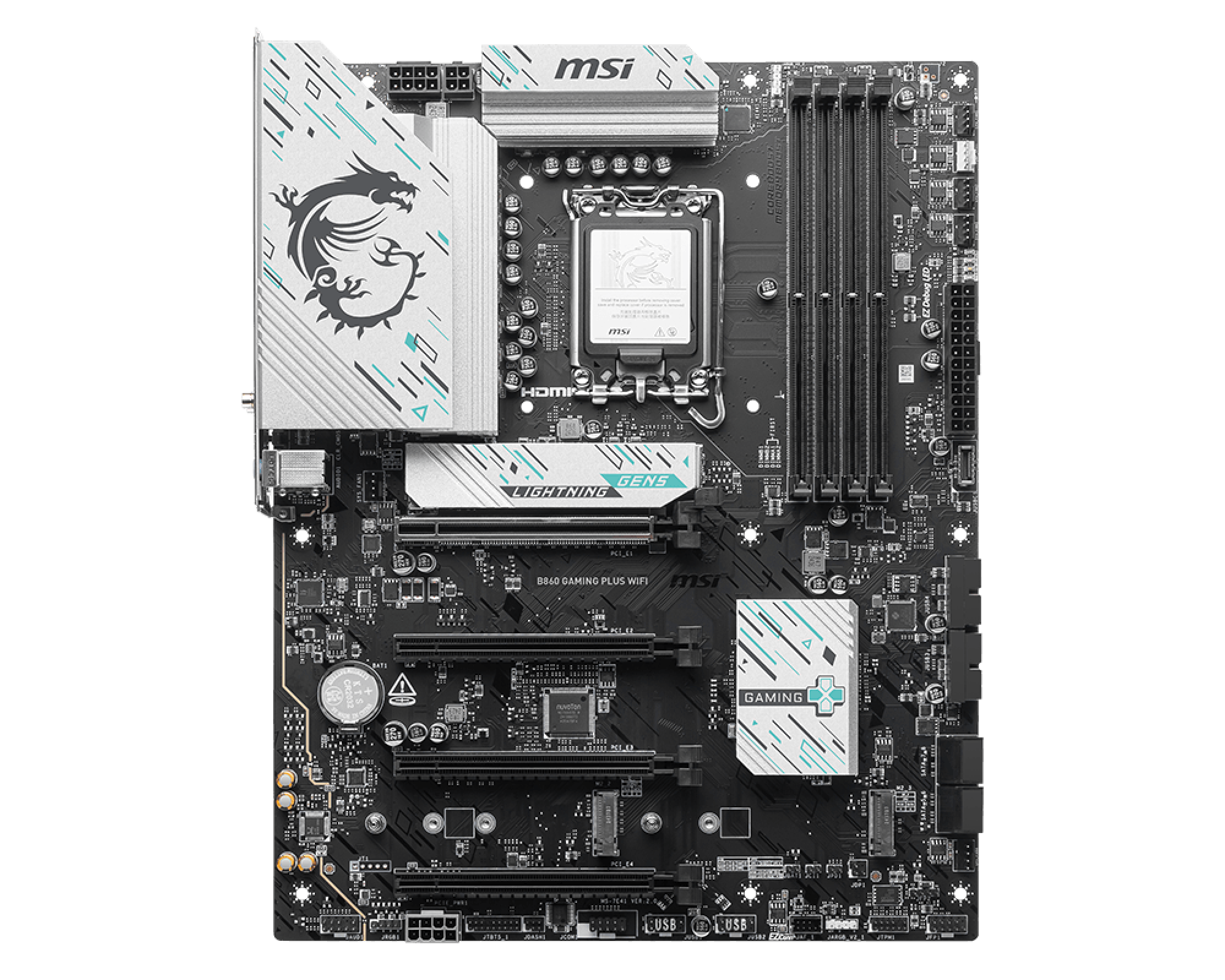 MSI B860 GAMING PLUS WIFI LGA1851 MB