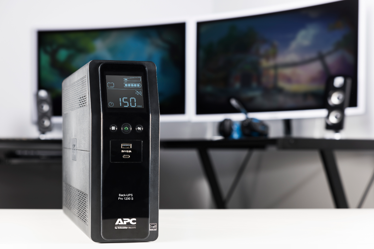 APC Back-UPS Pro BR1200SI UPS AC 220-240V 720Watt 1200VA USB output connectors 8 Black
