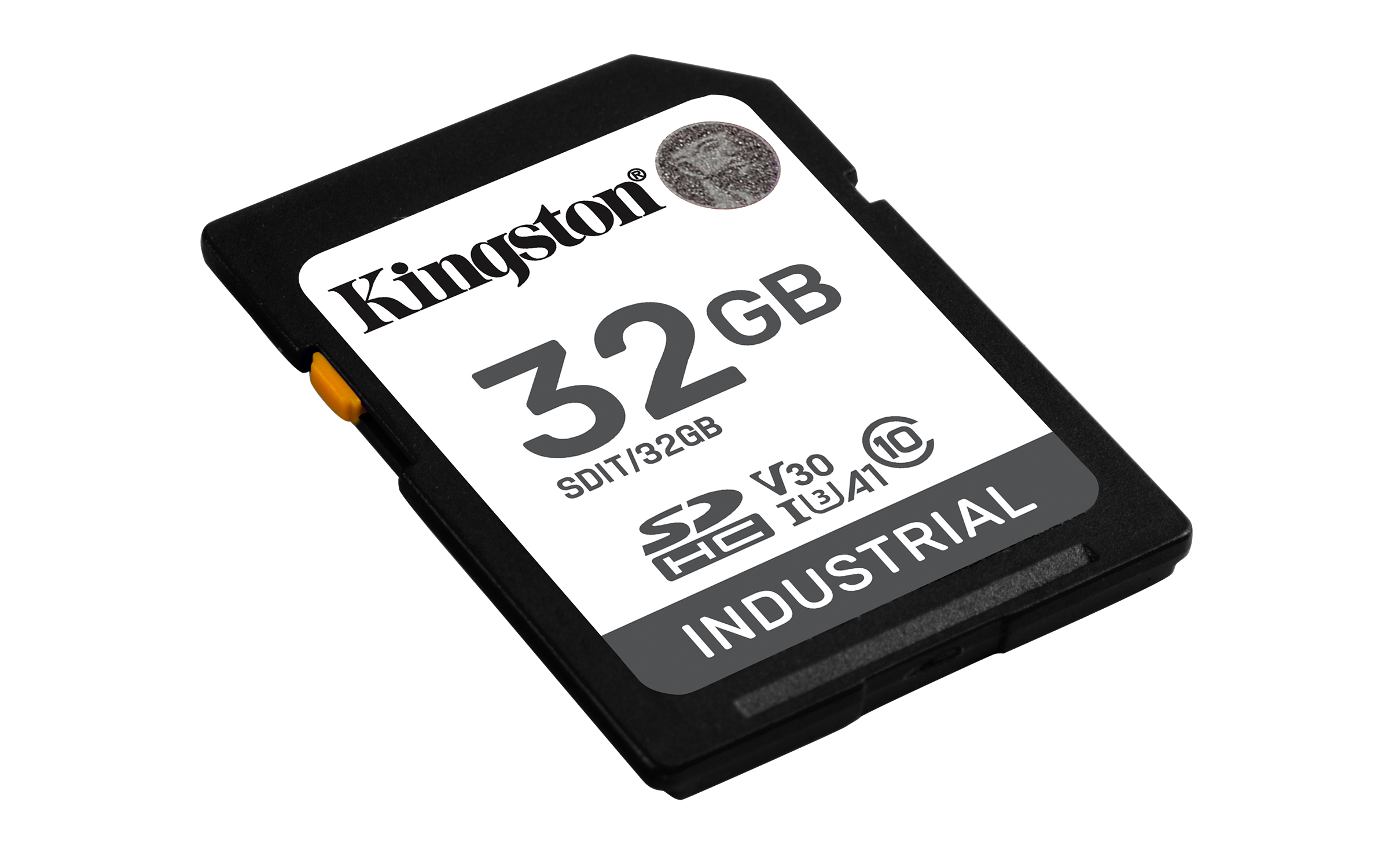 KINGSTON 32GB SDHC Industrial -40C to 85C C10 UHS-I U3 V30 A1 pSLC