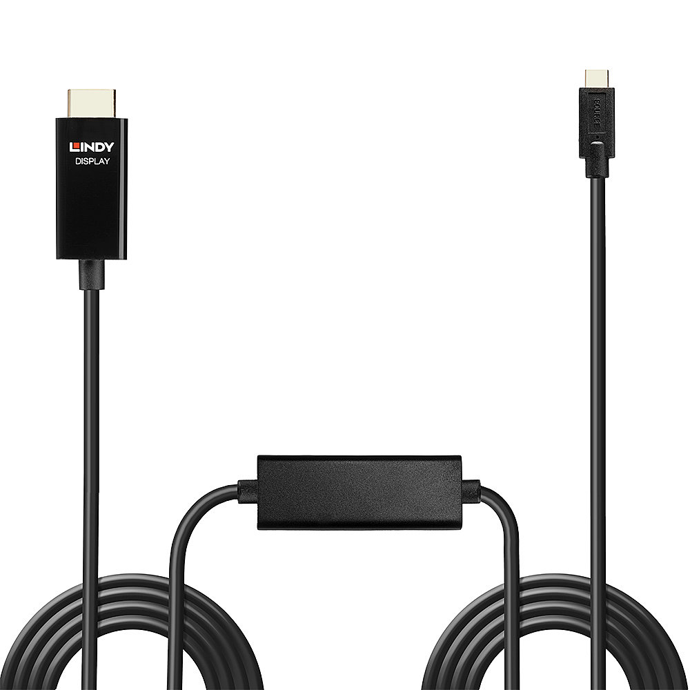 LINDY USB Typ C an HDMI Adapterkabel mit HDR 5m