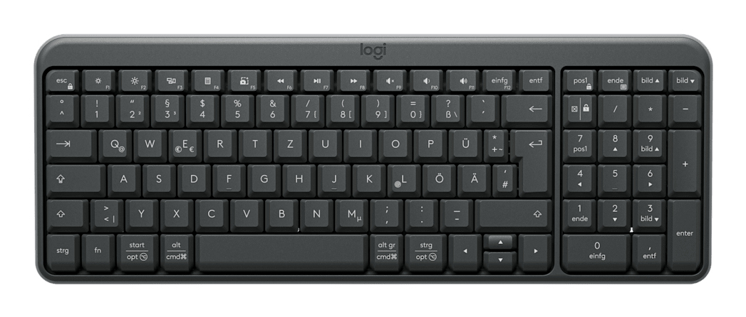 LOGITECH Wireless Keyboard K250 Graphite (DE)
