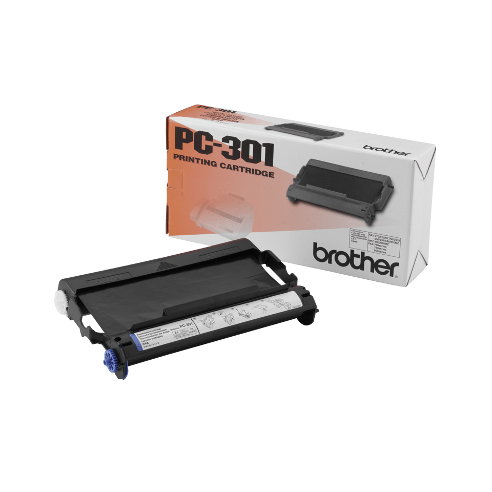 brother PC-301 schwarz Thermo-Druckfolie, 1 Rolle