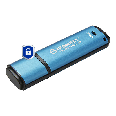 USB-Stick 128GB Kingston IronKey Vault Privacy 50 retail