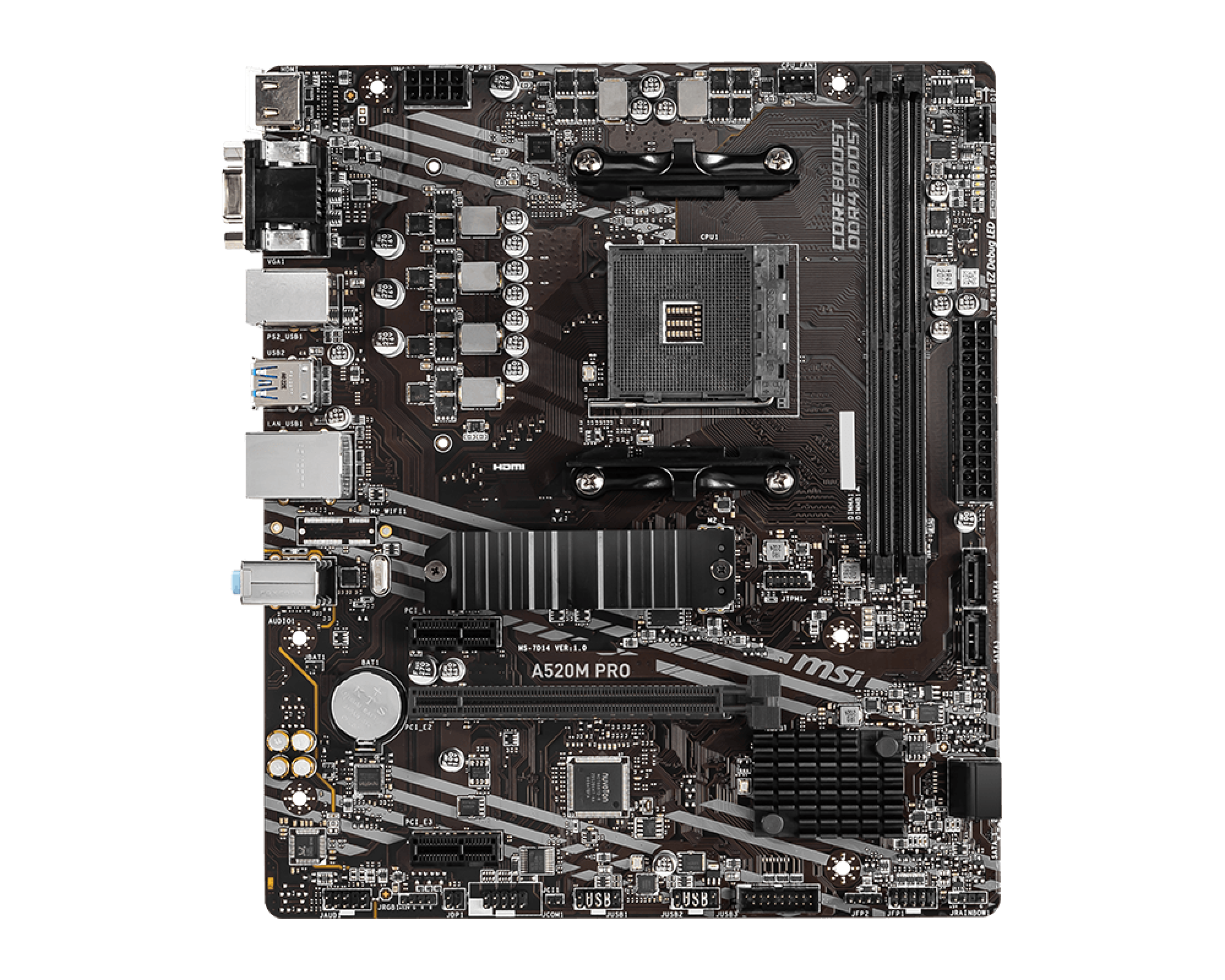 MSI A520M Pro (A520,AM4,mATX,DDR4)