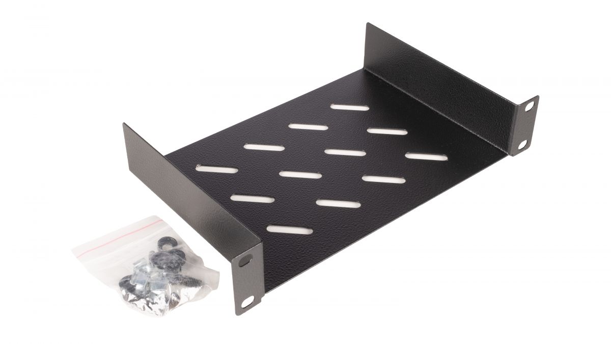 Equip 10 Fachboden fest für Serverschränke 15cm 1U schwarz