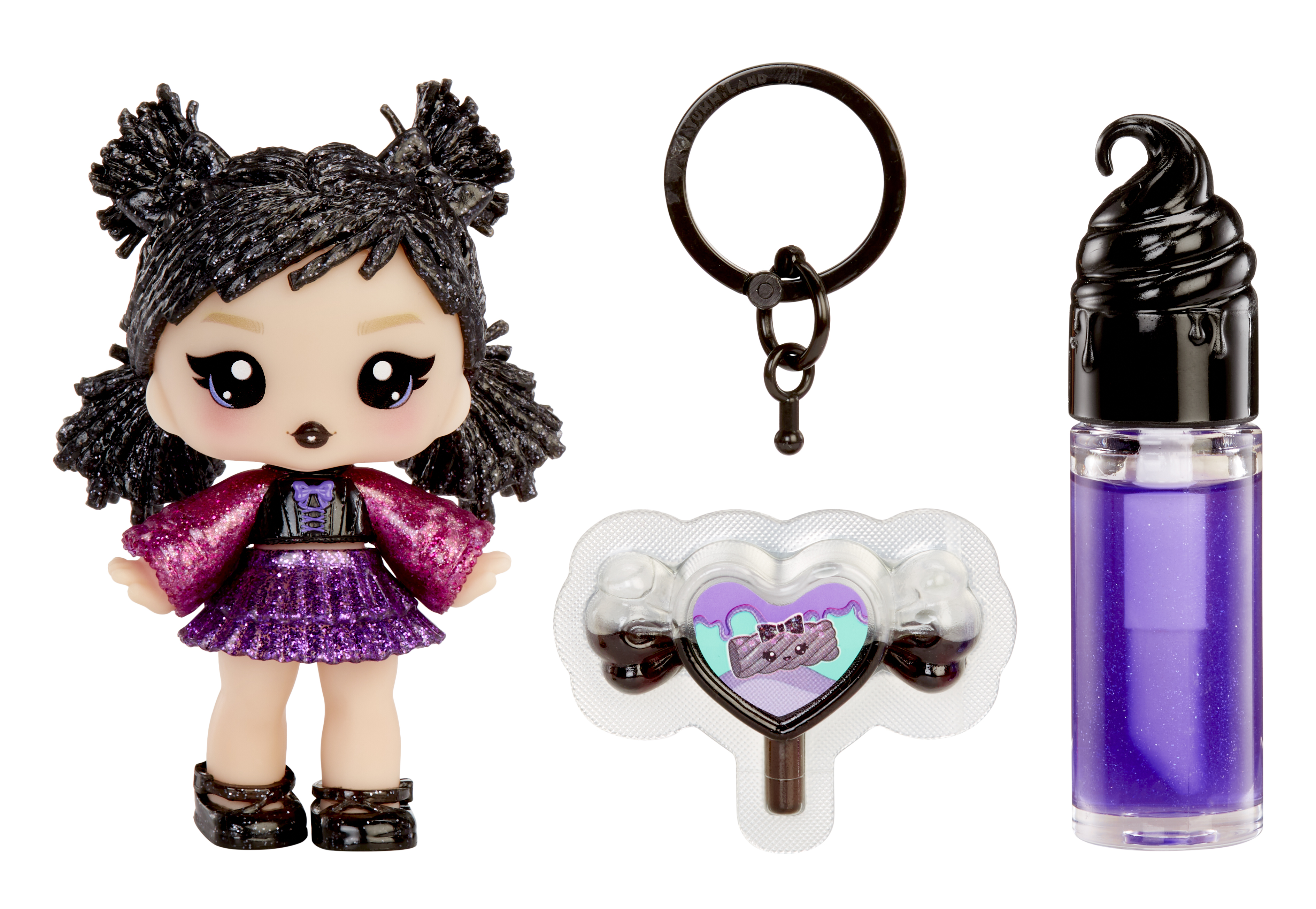 Yummiland Lip Gloss Doll Sour Sweeties - Blake Likorice, Puppe