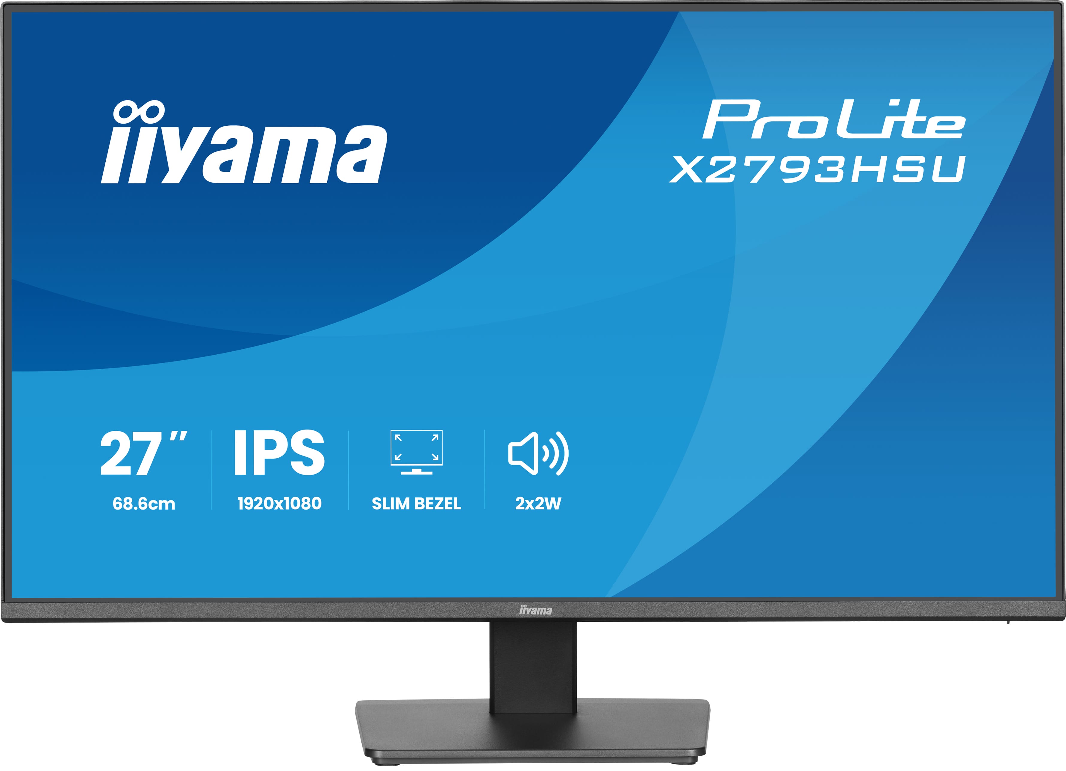 IIYAMA 68.6cm (27) X2793HSU-B1 16:9 HDMI+DP+2xUSB IPS