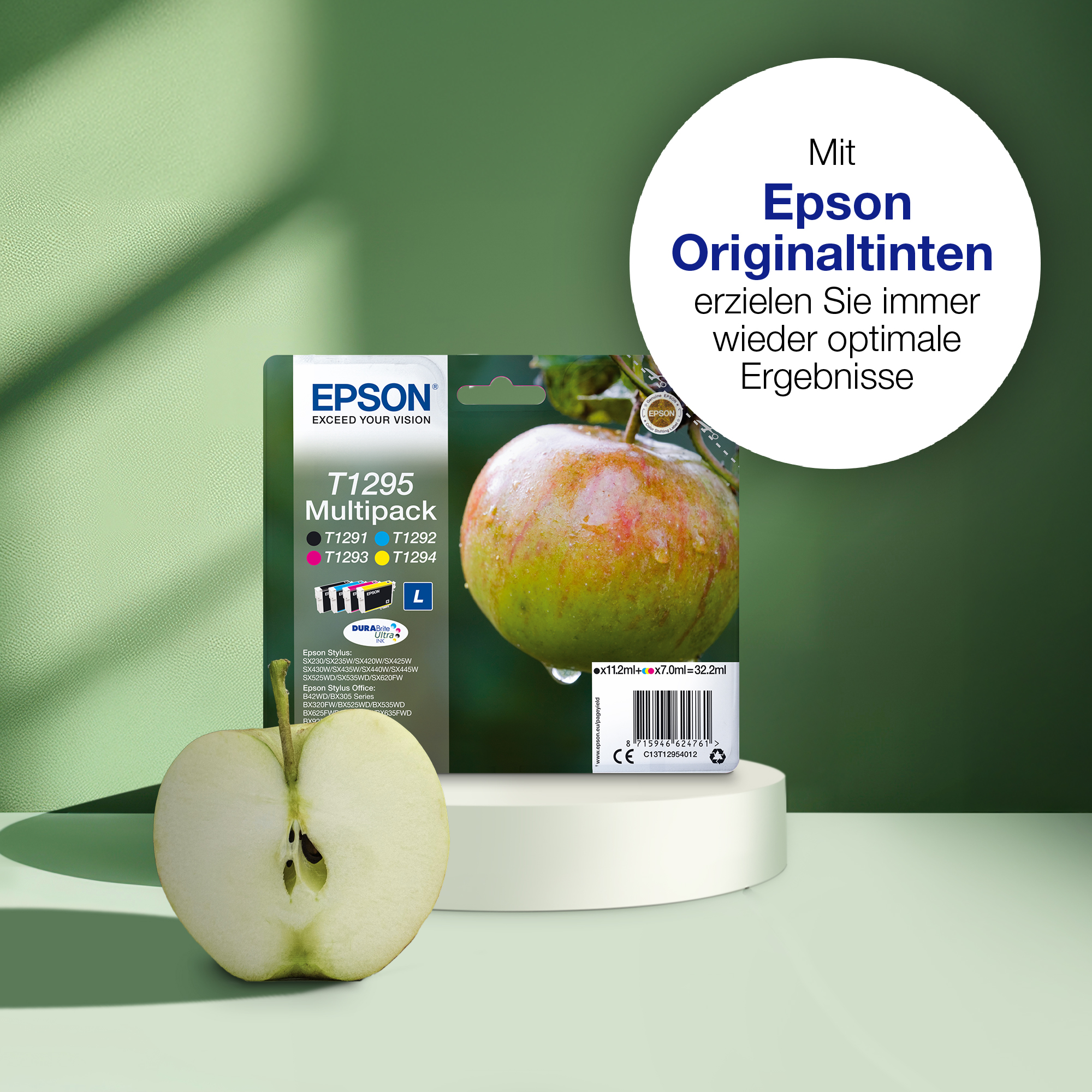 EPSON T1292L (Apfel) cyan Druckerpatrone
