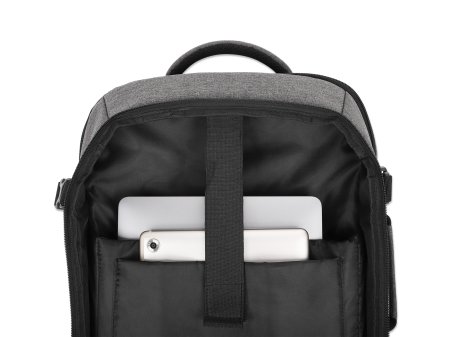 MANHATTAN NB Rucksack Rome bis 17,3 anthrazit