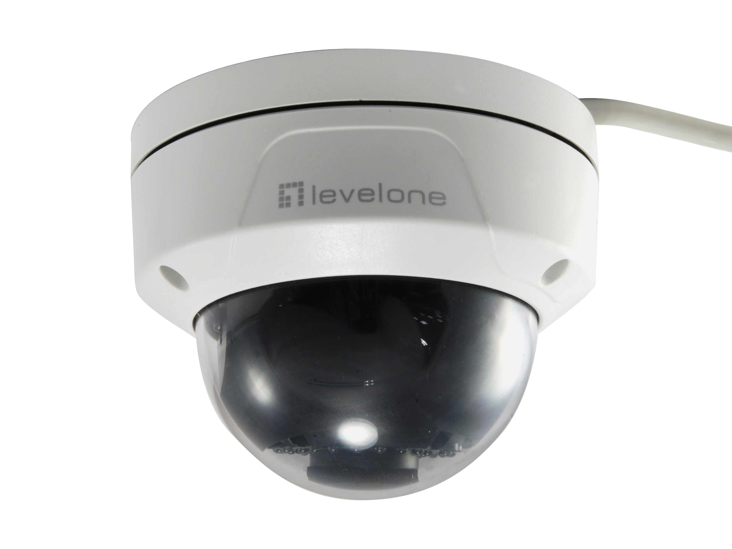 LevelOne IPCam Dome Fix Out 2MP/H.265/IR/ 7W/PoE/IP67