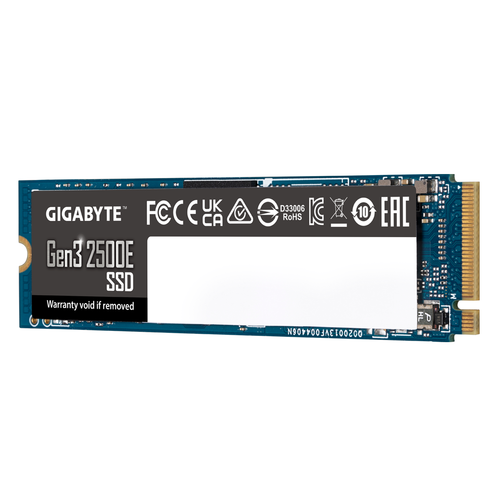 SSD 1TB Gigabyte Gen3 2500E PCI-E 3.0 NVMe 1.3