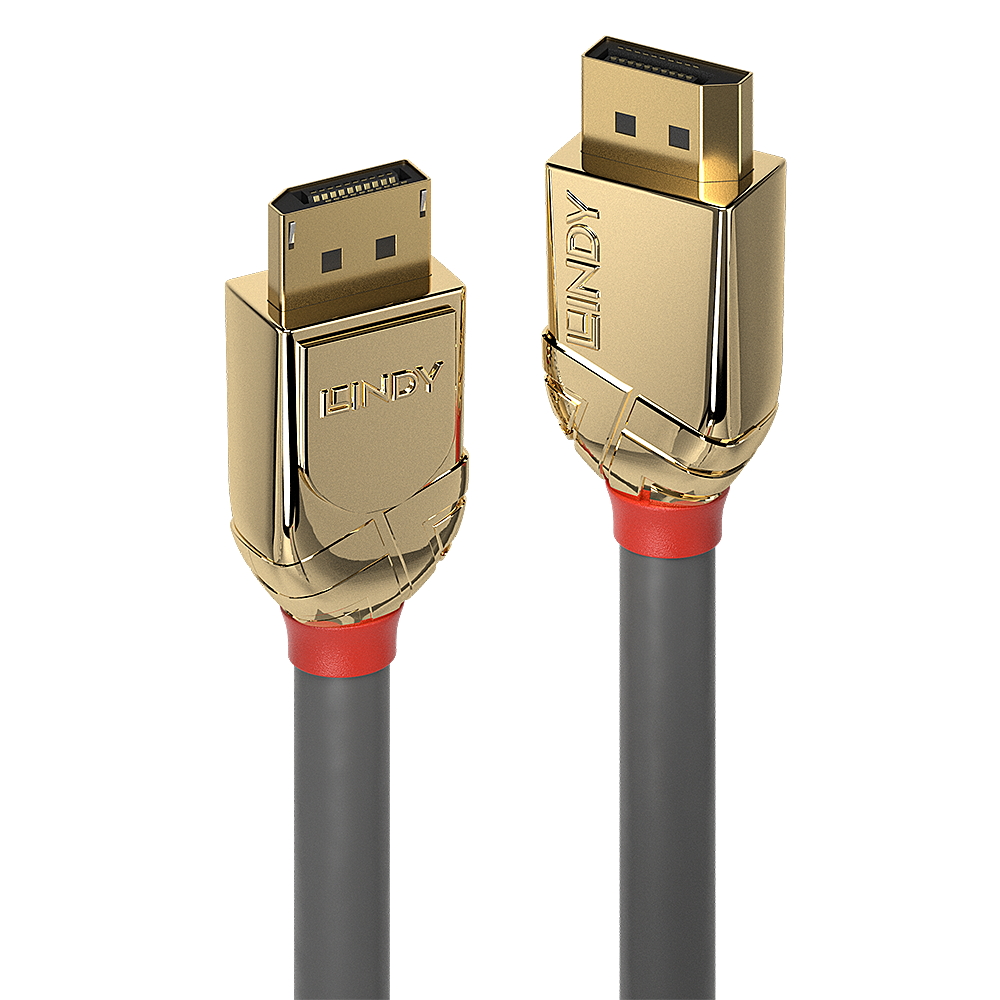 LINDY DisplayPort Kabel Gold Line 4K30Hz 15m