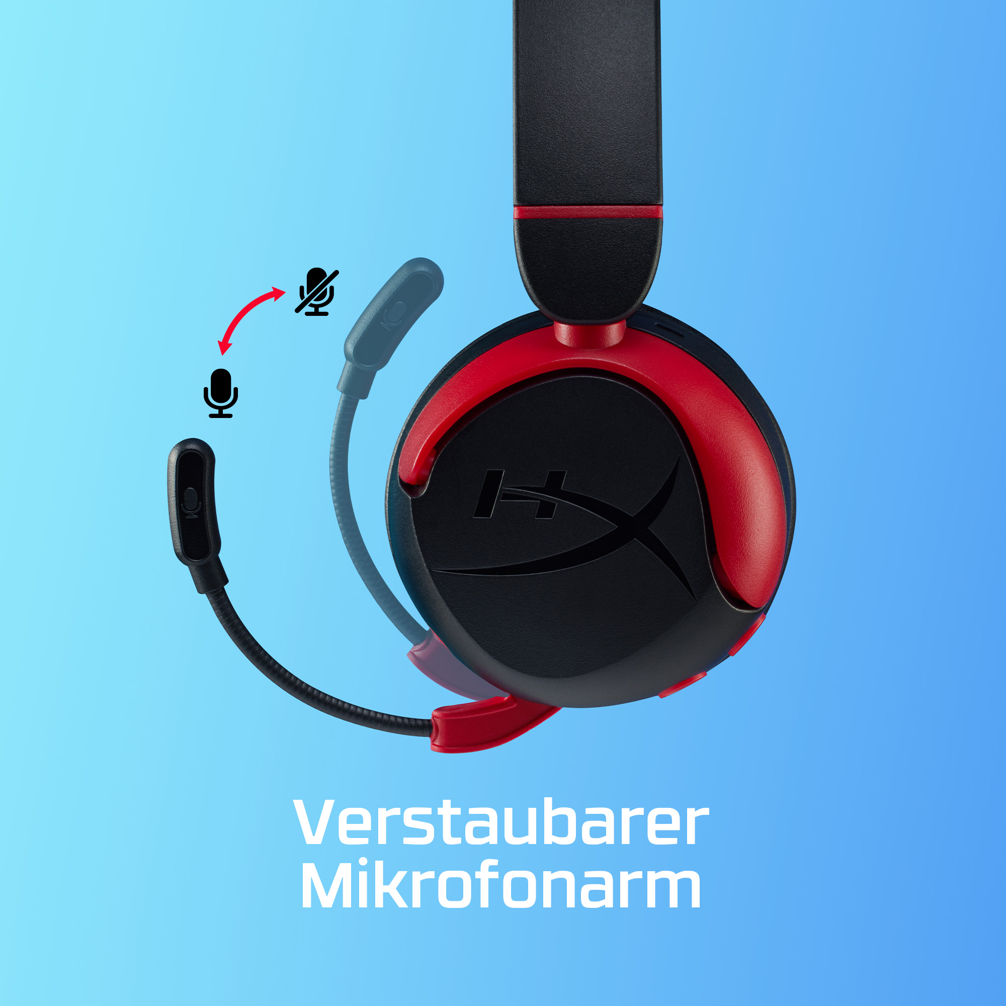 HP HyperX Cloud Mini Wireless BLK Headset