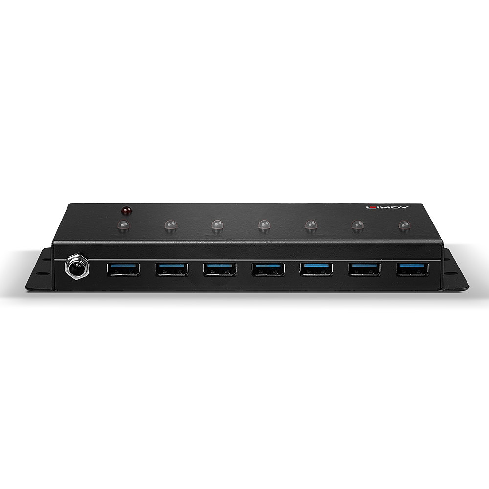 LINDY USB 3.1/3.0 Industrie Hub 7 Port