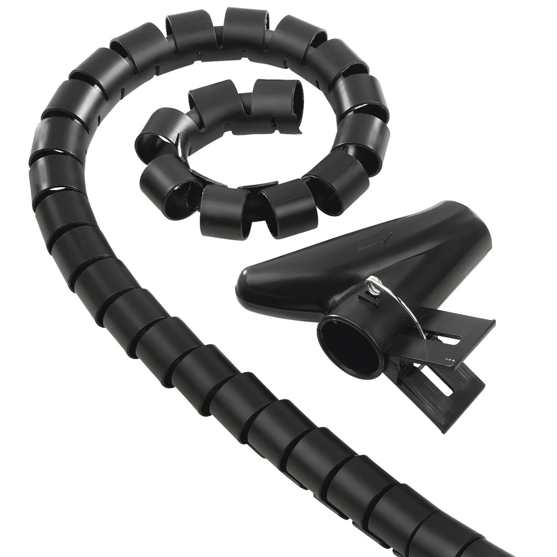 hama Kabelschlauch 1,5 m schwarz