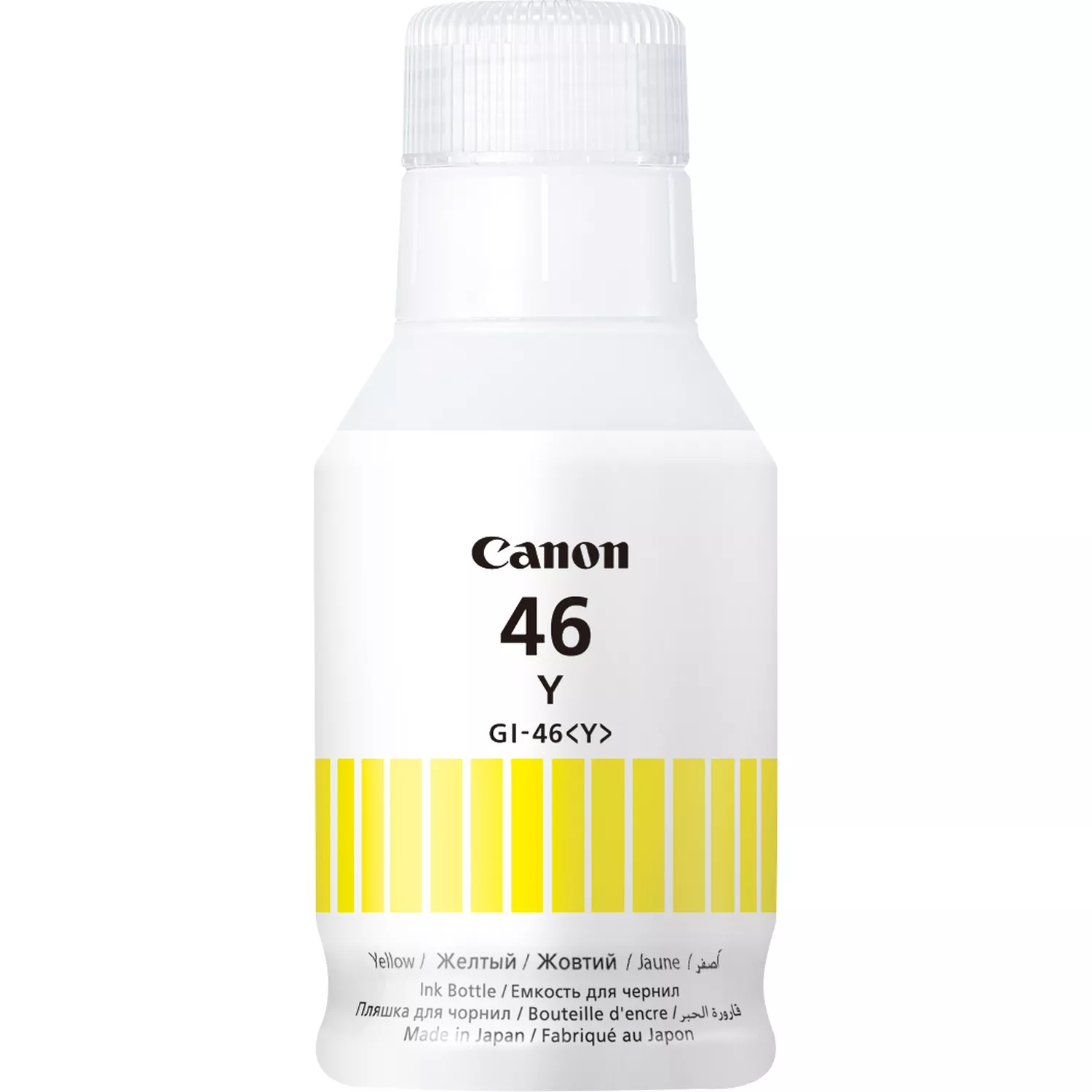 GI-46 Y EMB YELLOW INK BOTTLE .
