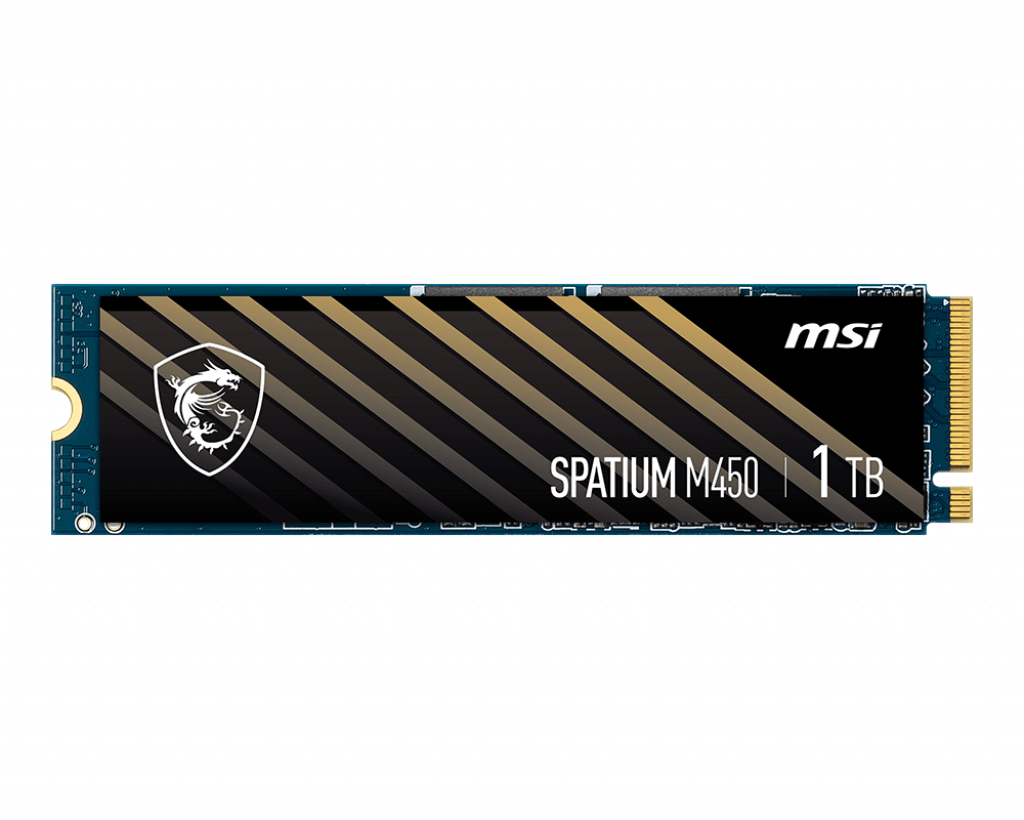 SSD 1TB MSI Spatium M450 V1 (M.2 2280) PCIe Gen4 x4 NVMe