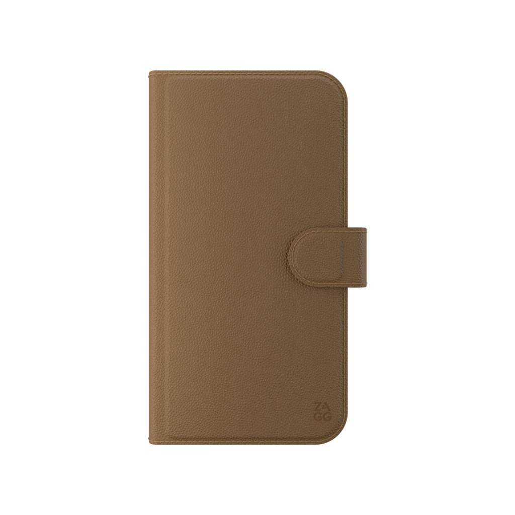 CASES FOLIOIPHONE 16E/15/14/13 BROWN
