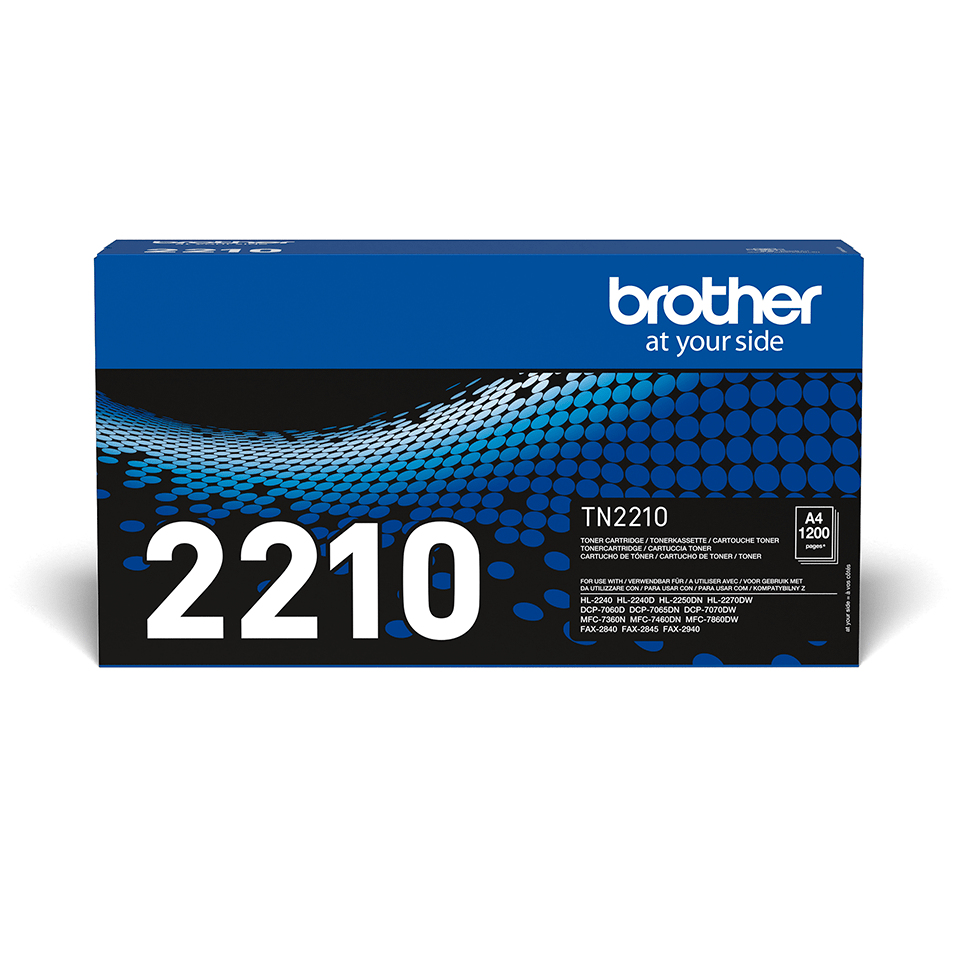 TN-2210 TONER 1200 PAGES F/ HL-2240 2240D 2250DN