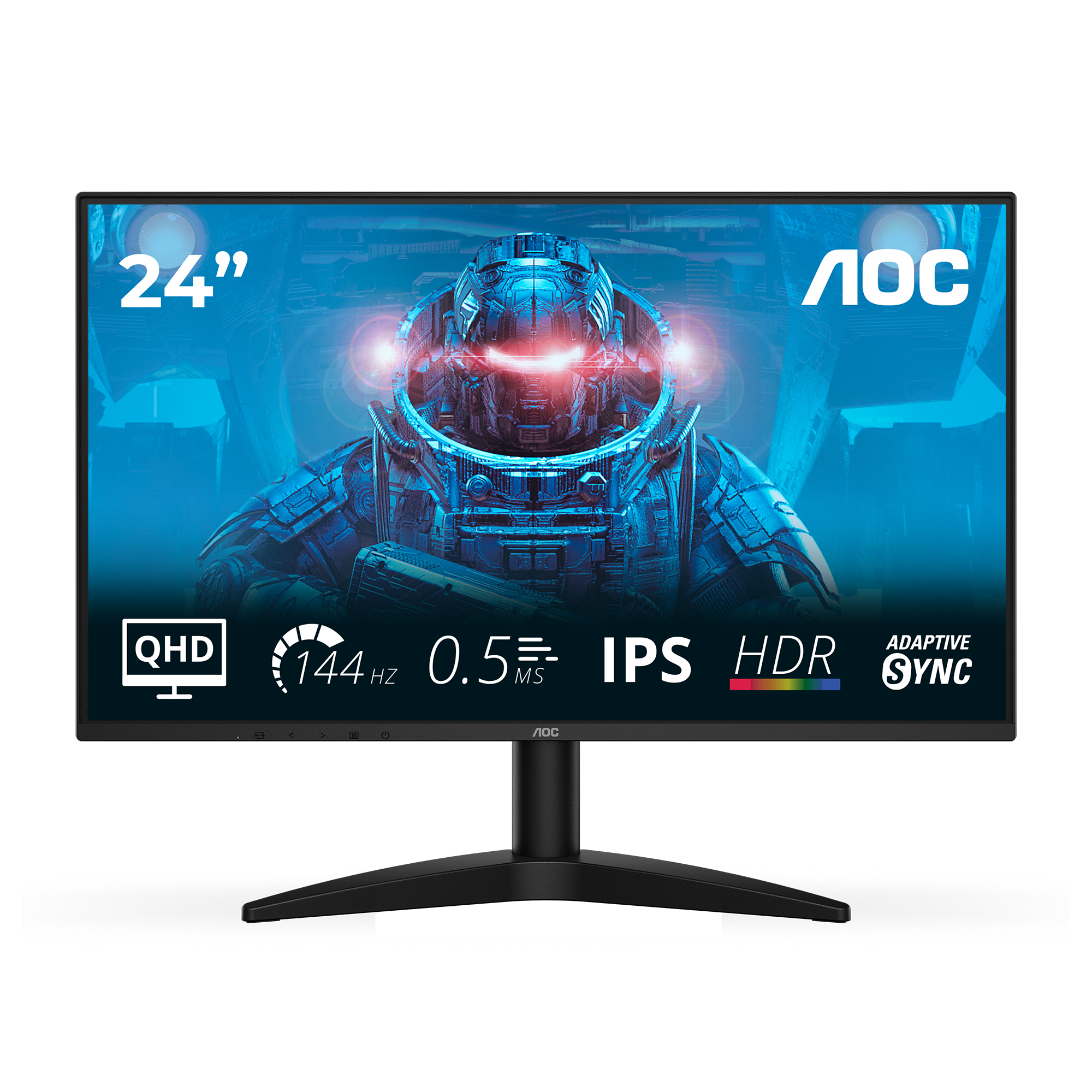 AOC 60,5cm (23,8) Q24B36X 16:09 HDMI+DP black