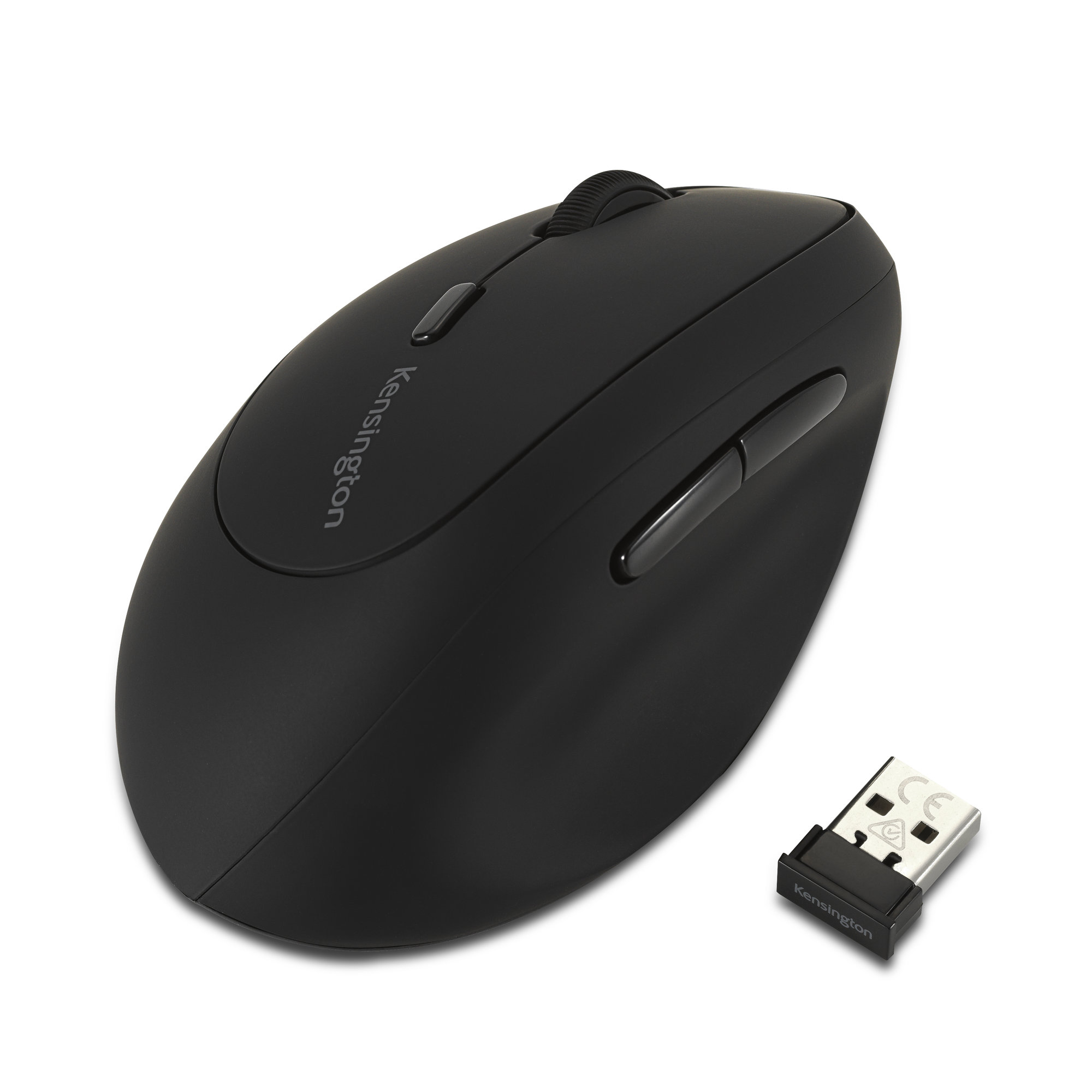 Kensington Pro Fit® Ergo Maus kabellos schwarz