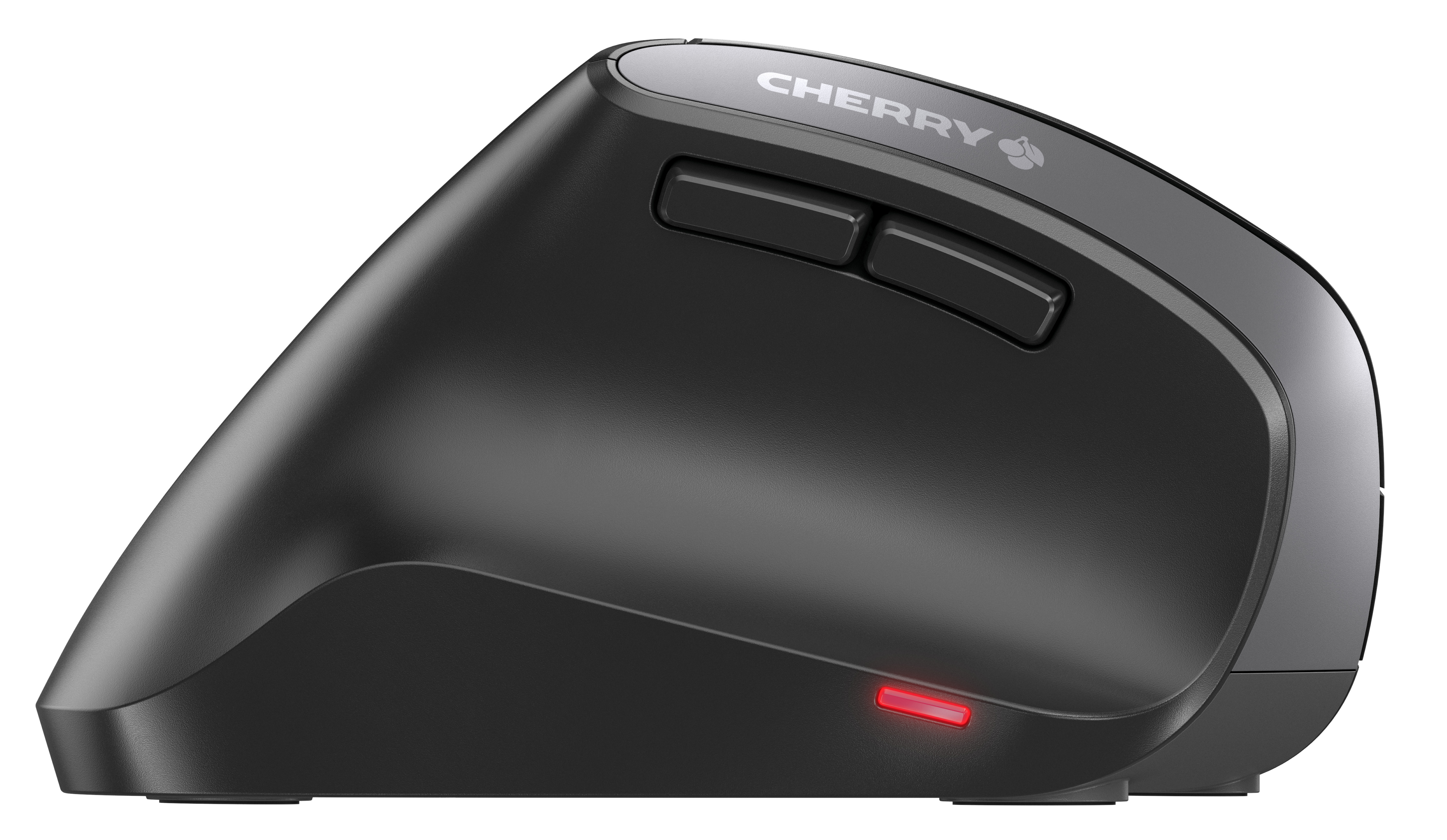 CHERRY MW 4500 LEFT Maus ergonomisch kabellos schwarz