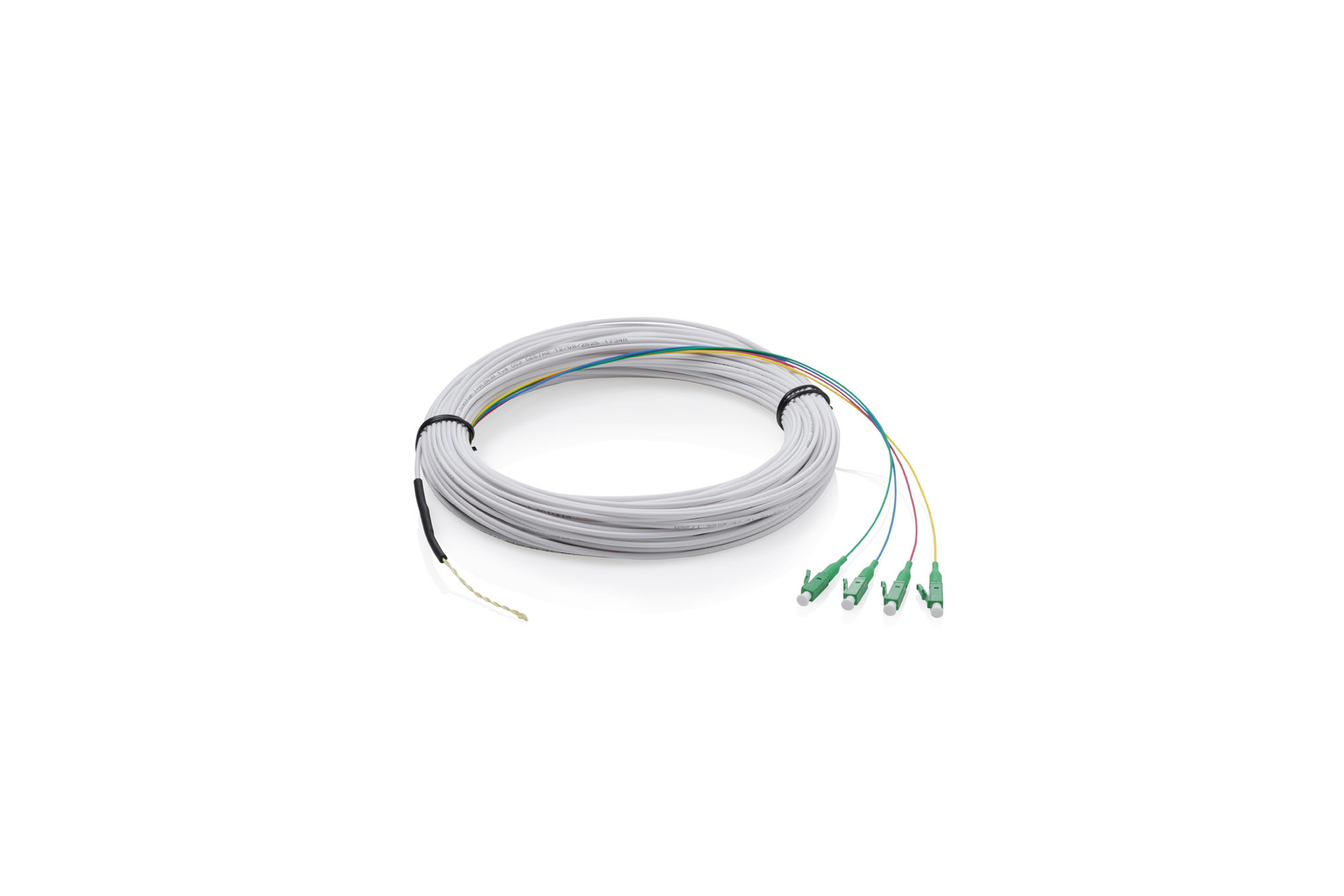 DIGITUS FTTH-Drop Cable Singlemode 4 fiber LC/APC 24 mm G.657.A2 30m