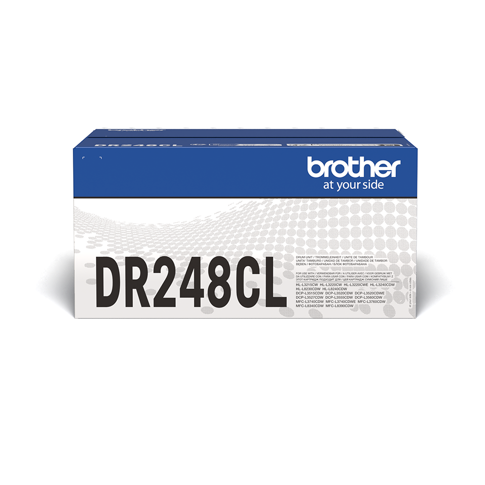 BROTHER DR248CL Drum Pack For FCL 1x BK/C/M/Y Prints 15.000 pages