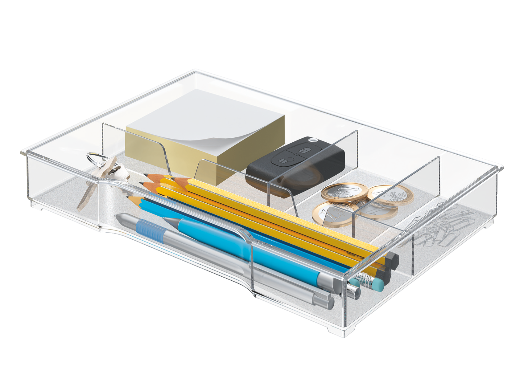 LEITZ CUBE Schubladeneinsatz transparent 1 St.