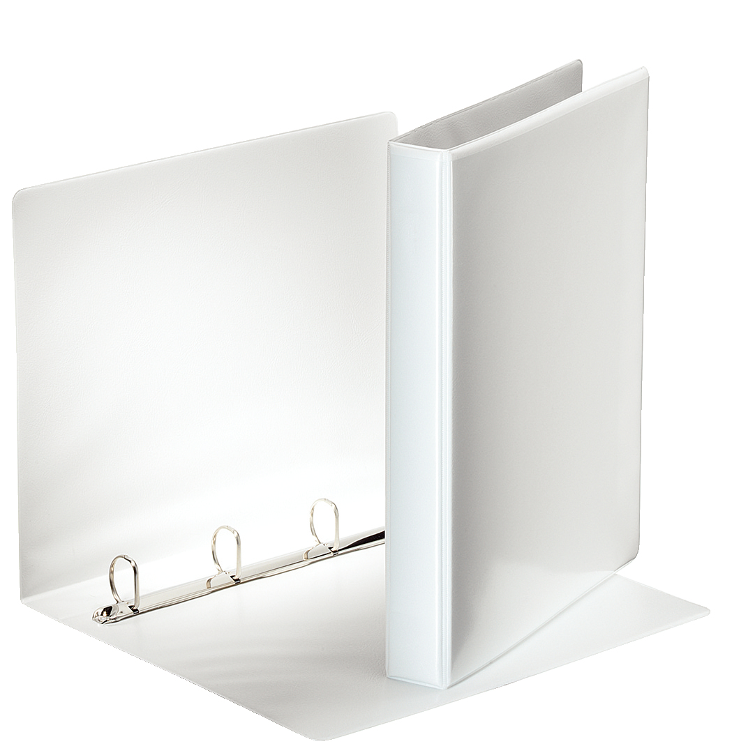 Esselte Präsentationsringbücher 4-Ringe weiß 4,4 cm DIN A4, 10 St.