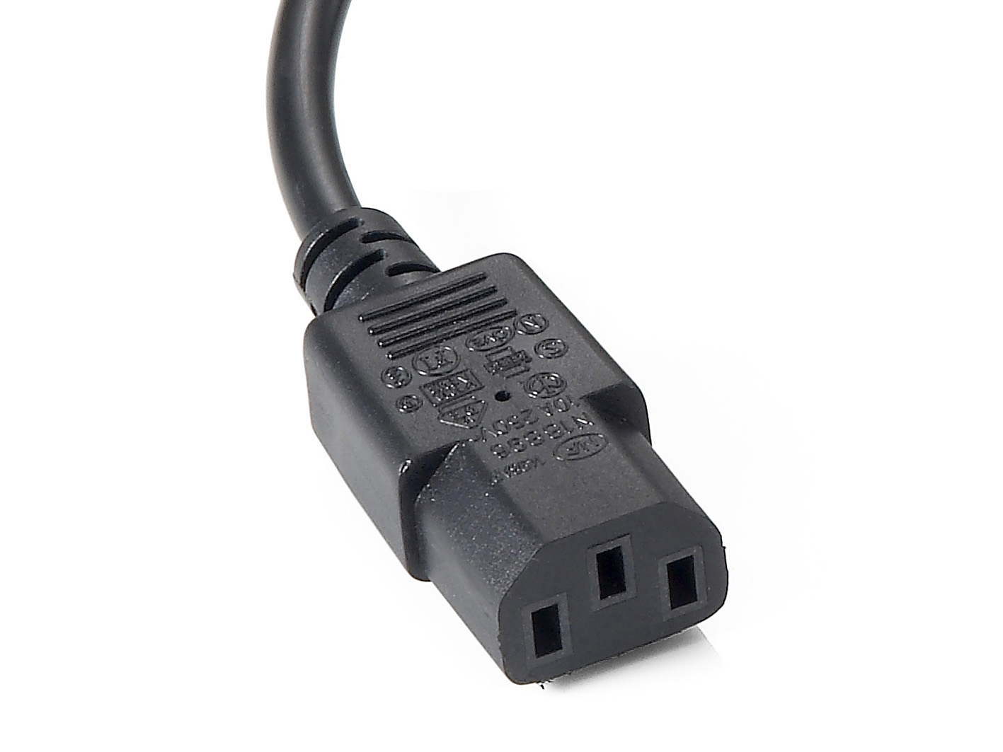 Equip Y-Netzverlängerung IEC C14->2xIEC C13 St/Bu 1.60m PVC Polybeutel